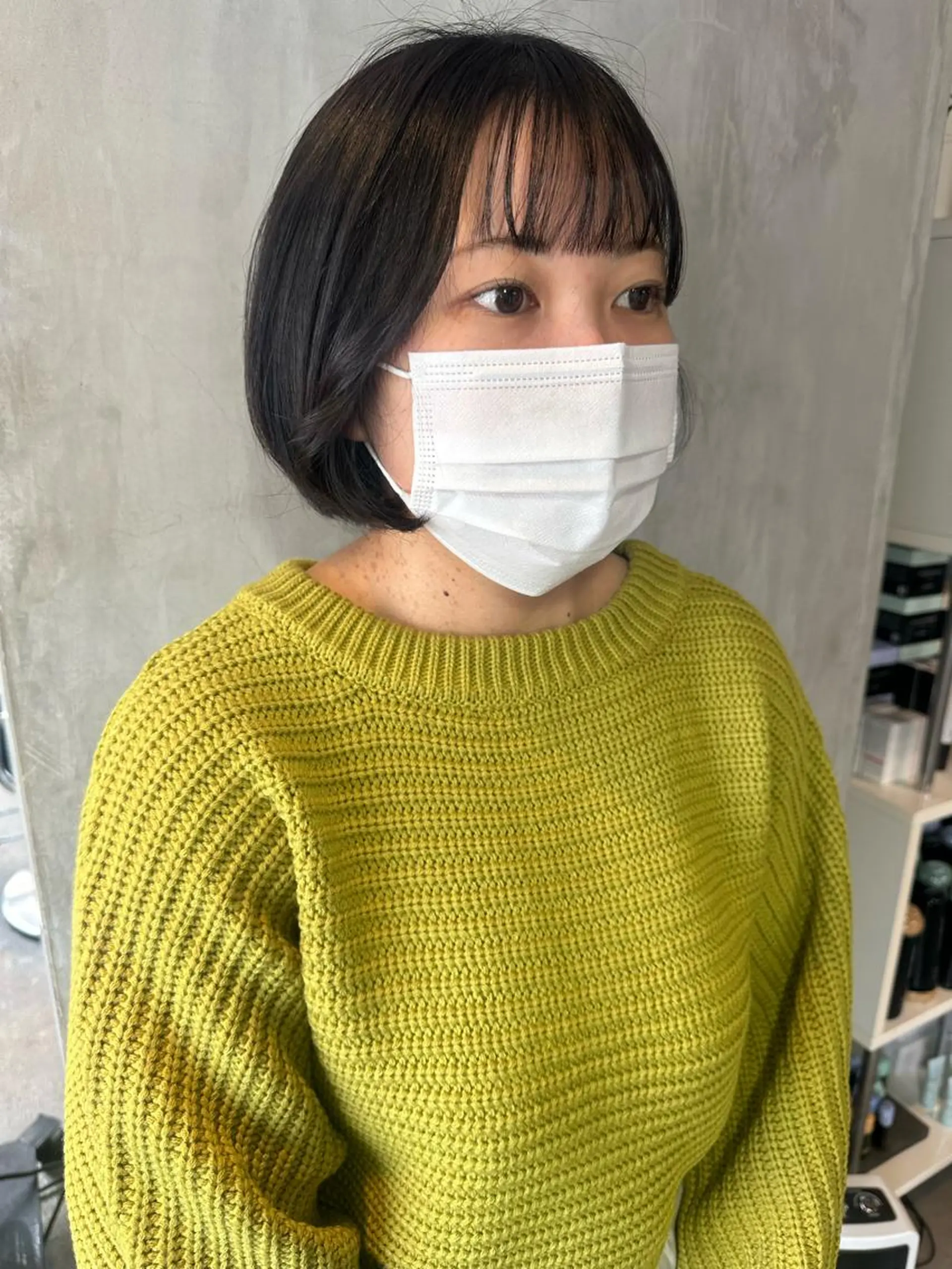 ショート カラー ヘアアレンジ ボブ stylist/蛯谷 珠里のヘアスタイル