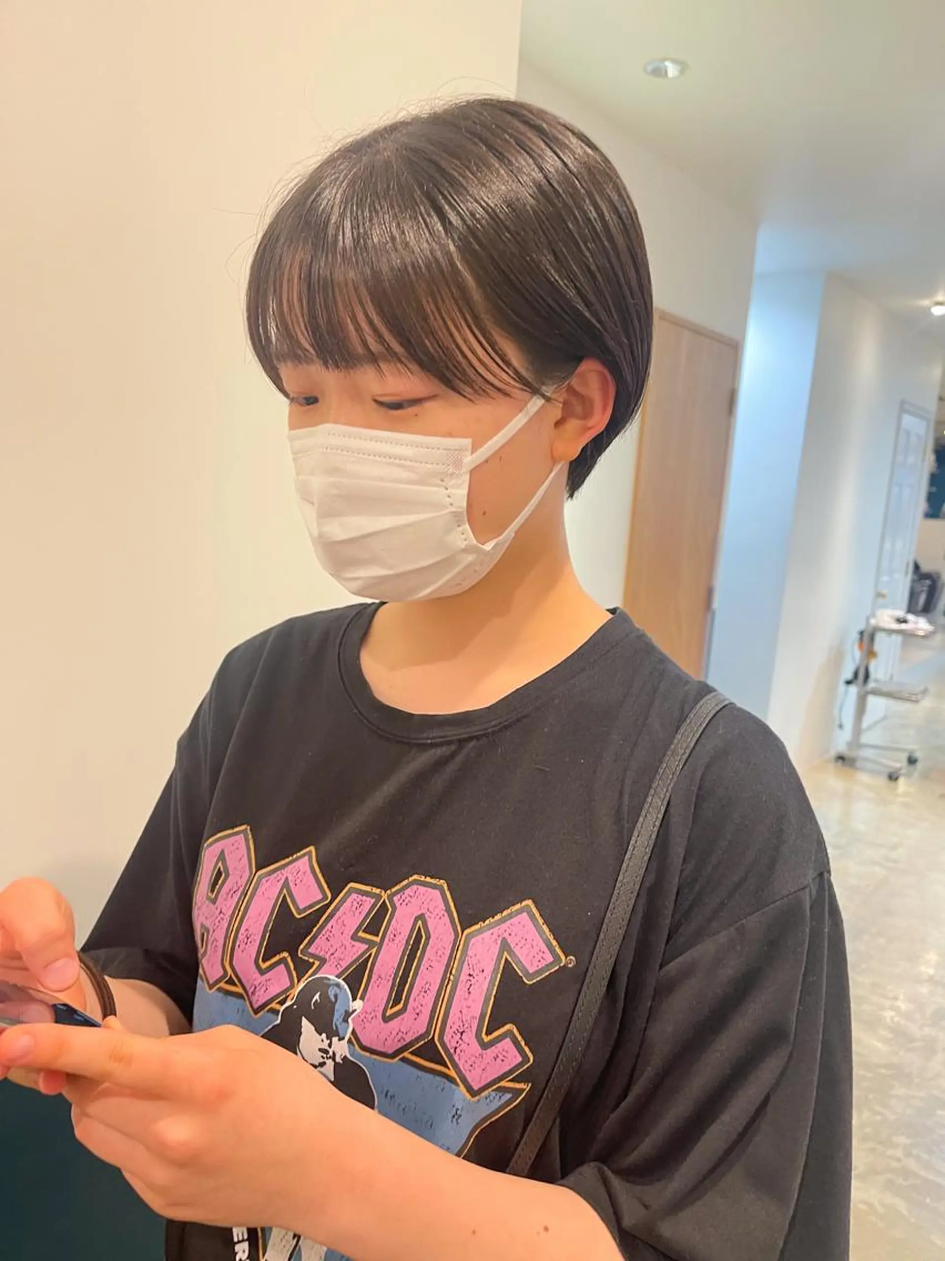 ショート カット ヘアカラー トリートメント 中村瑞貴 ＊hairbraceのヘアスタイル