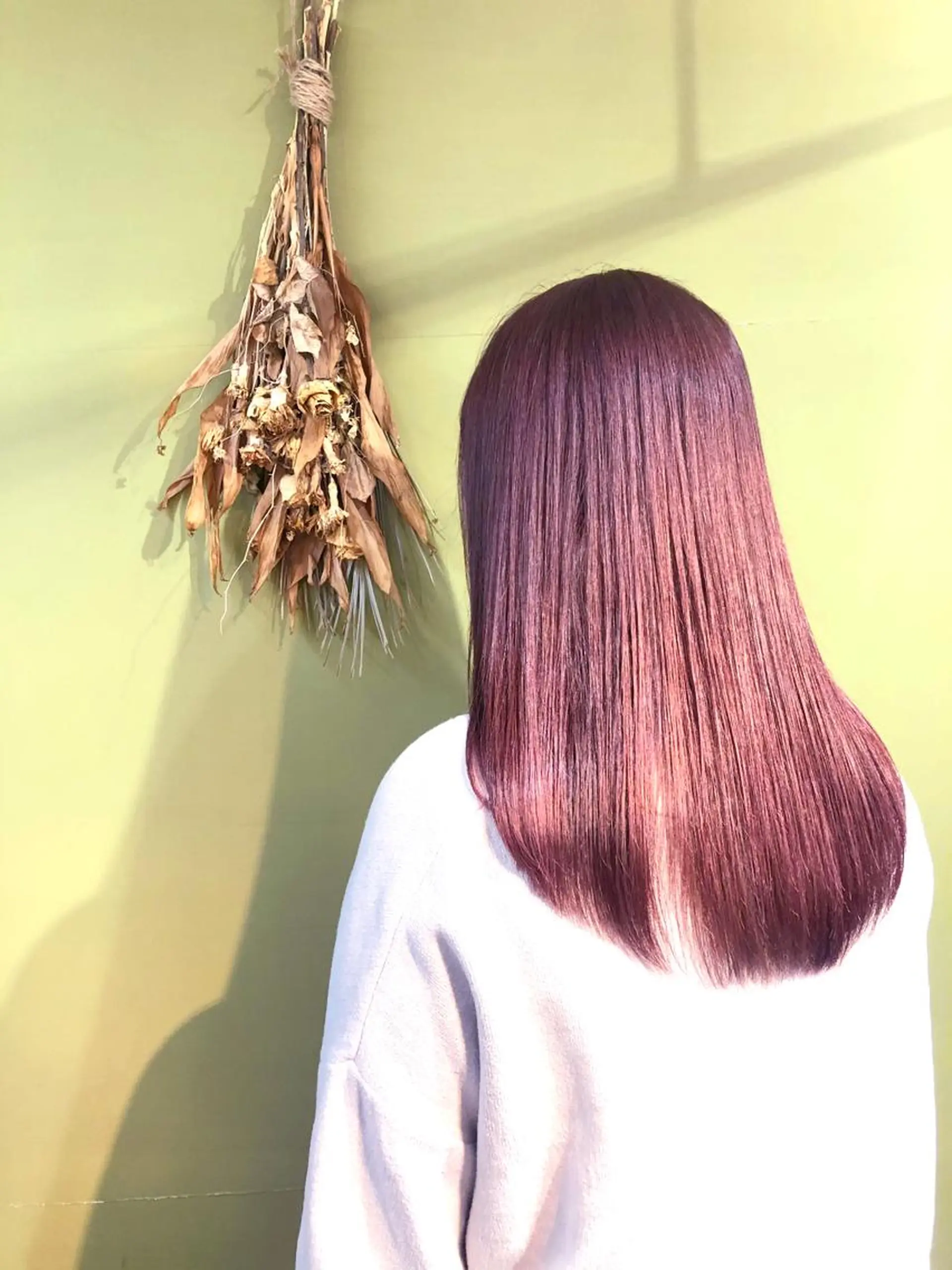 ロング 平野 沙織のヘアスタイル