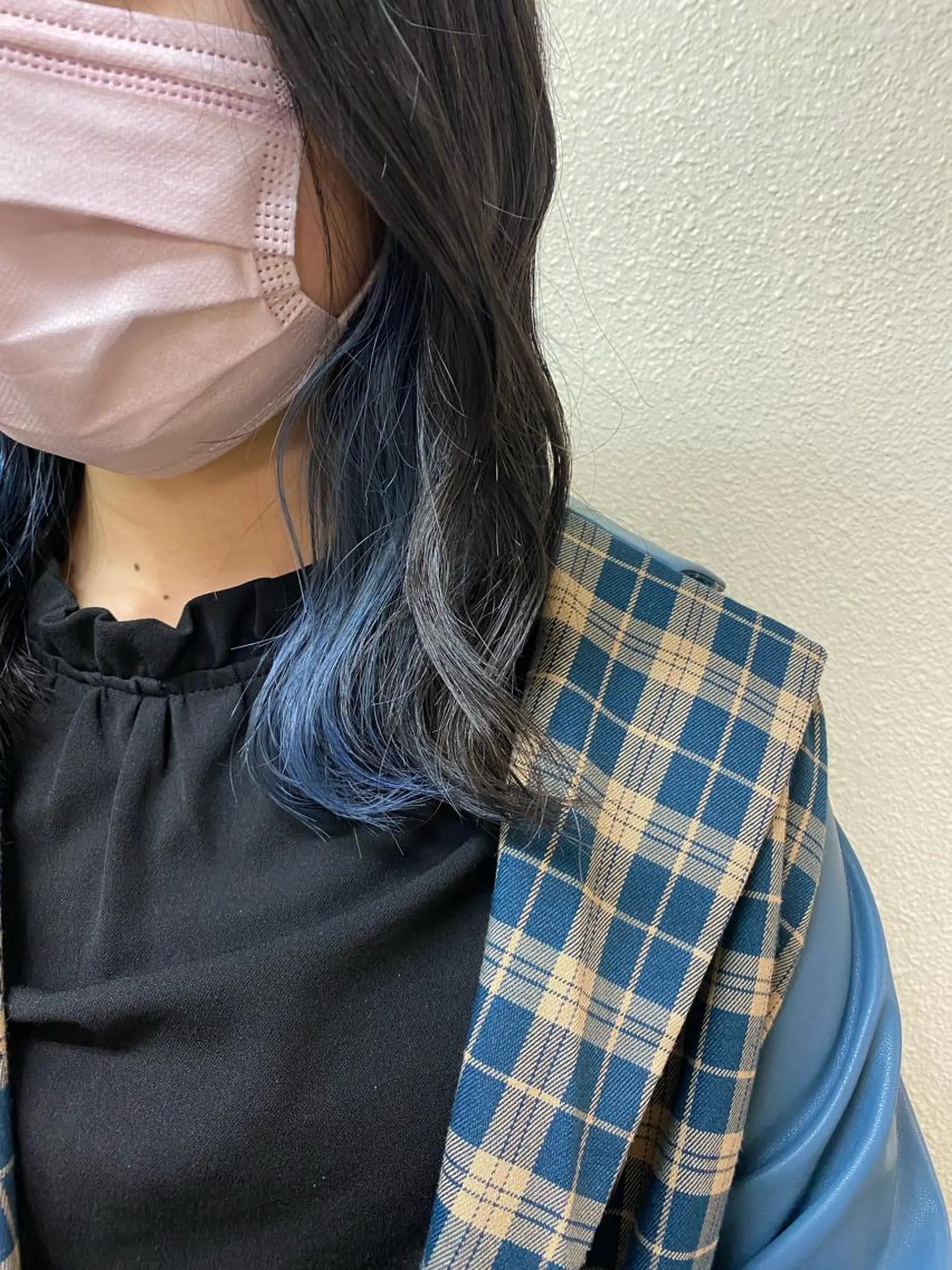 ミディアム カラー カット ヘアカラー トリートメント ikeda shioriのヘアスタイル