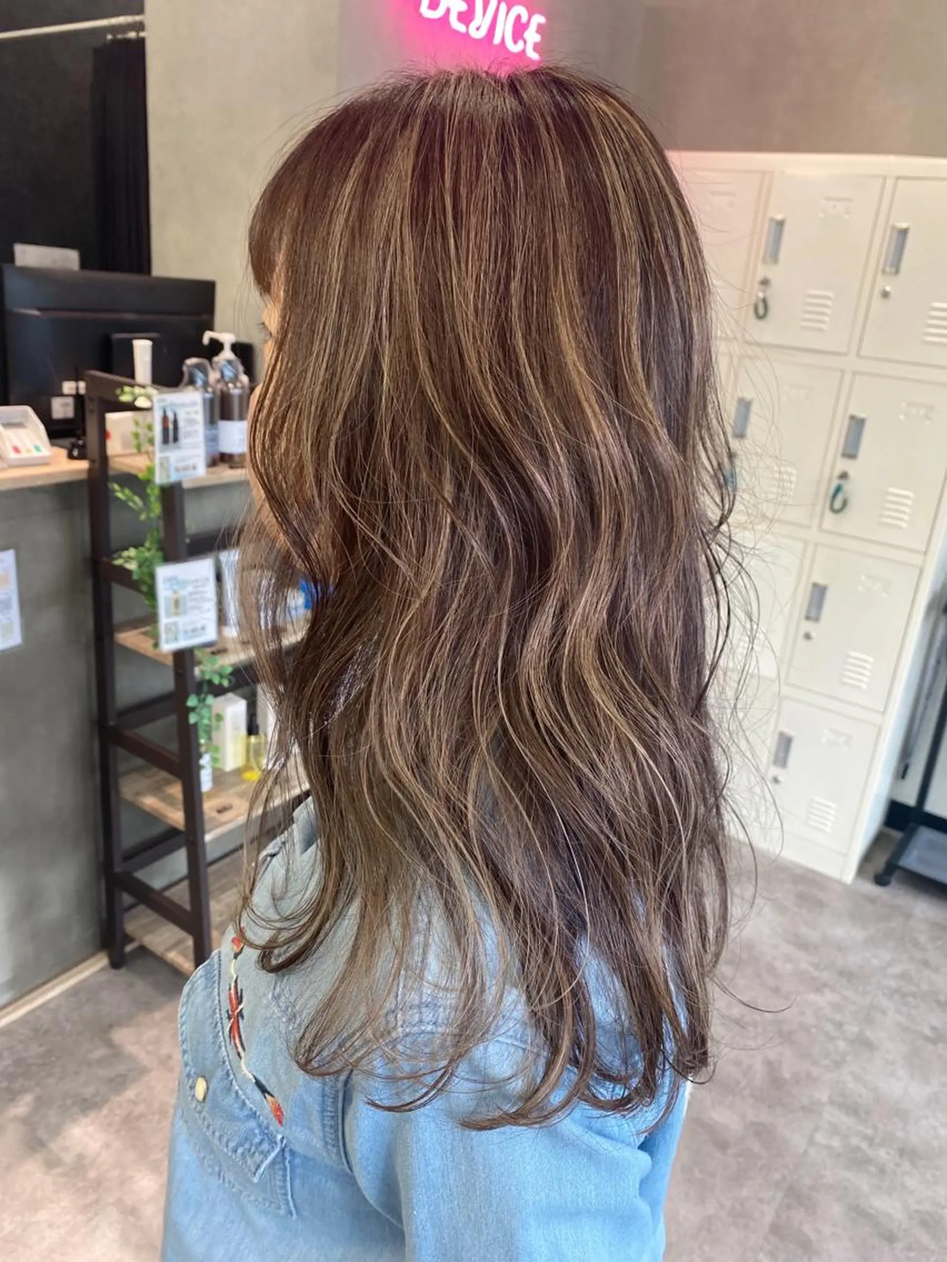 ロング カラー 🕶️佐藤 海李🐏のヘアスタイル