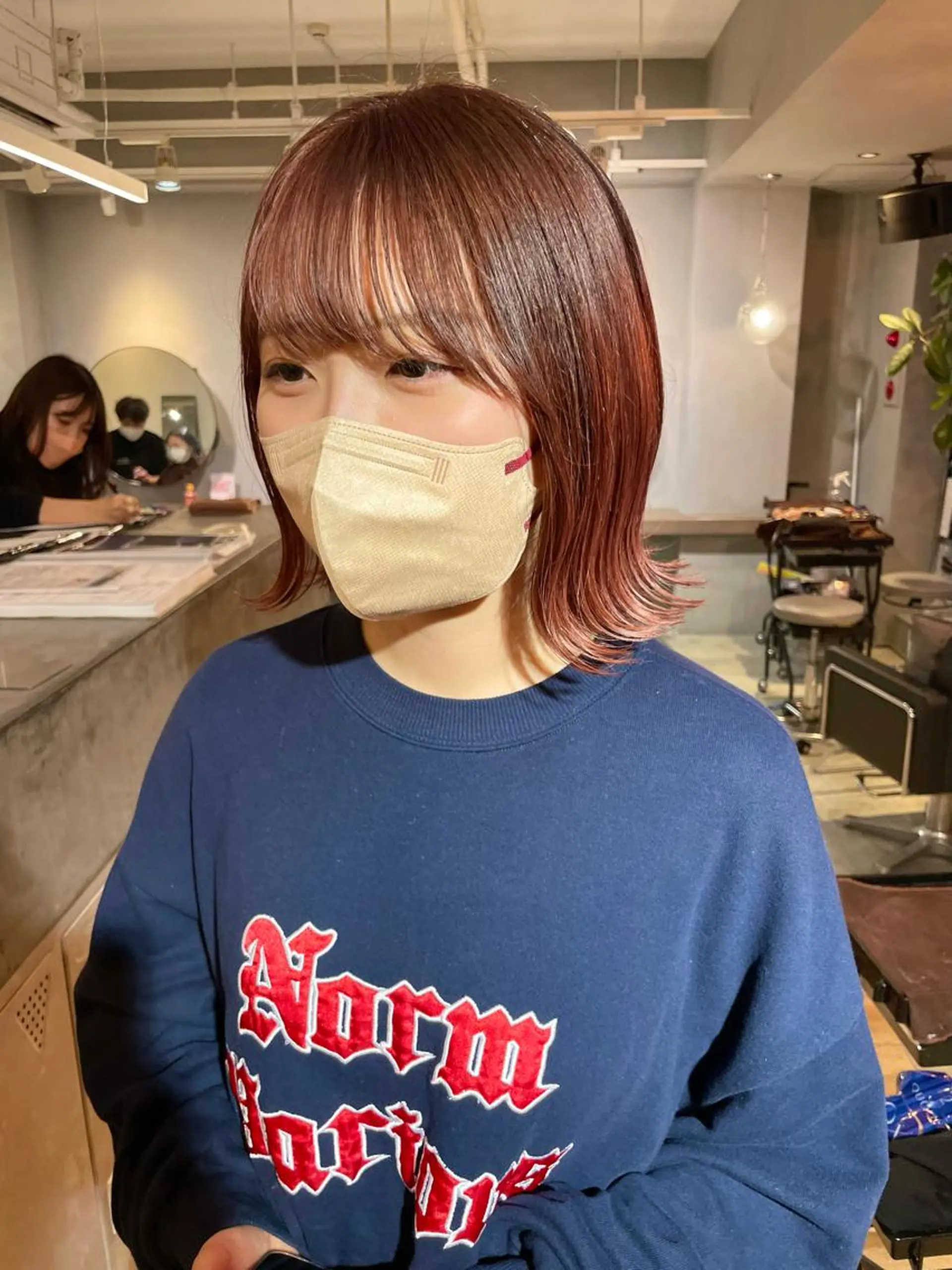 ショート ぱつっとボブ 古家 佑真のヘアスタイル