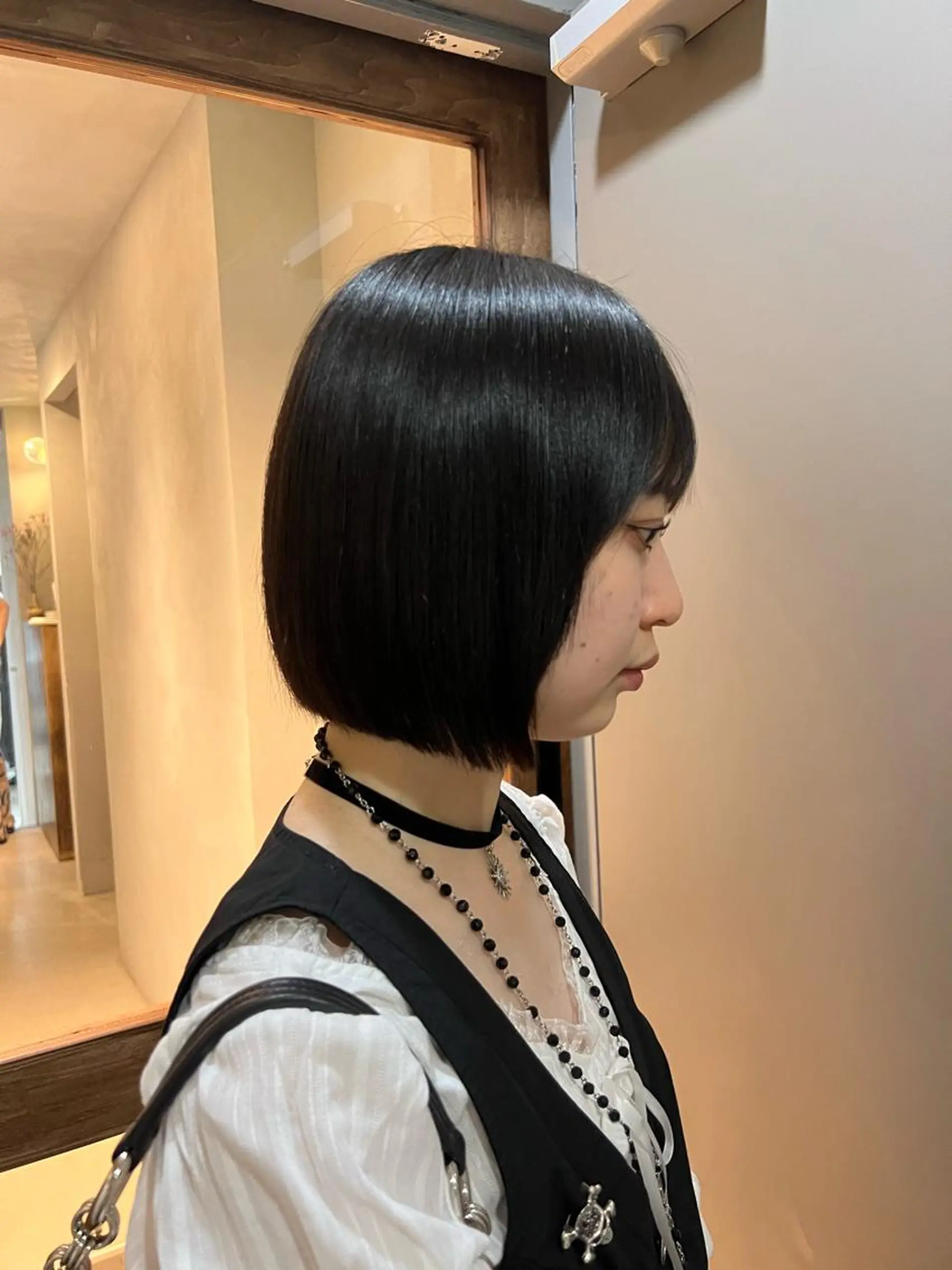 ショート カラー ヘアカラー トリートメント 【arc】akane オリーブ/ベージュのヘアスタイル