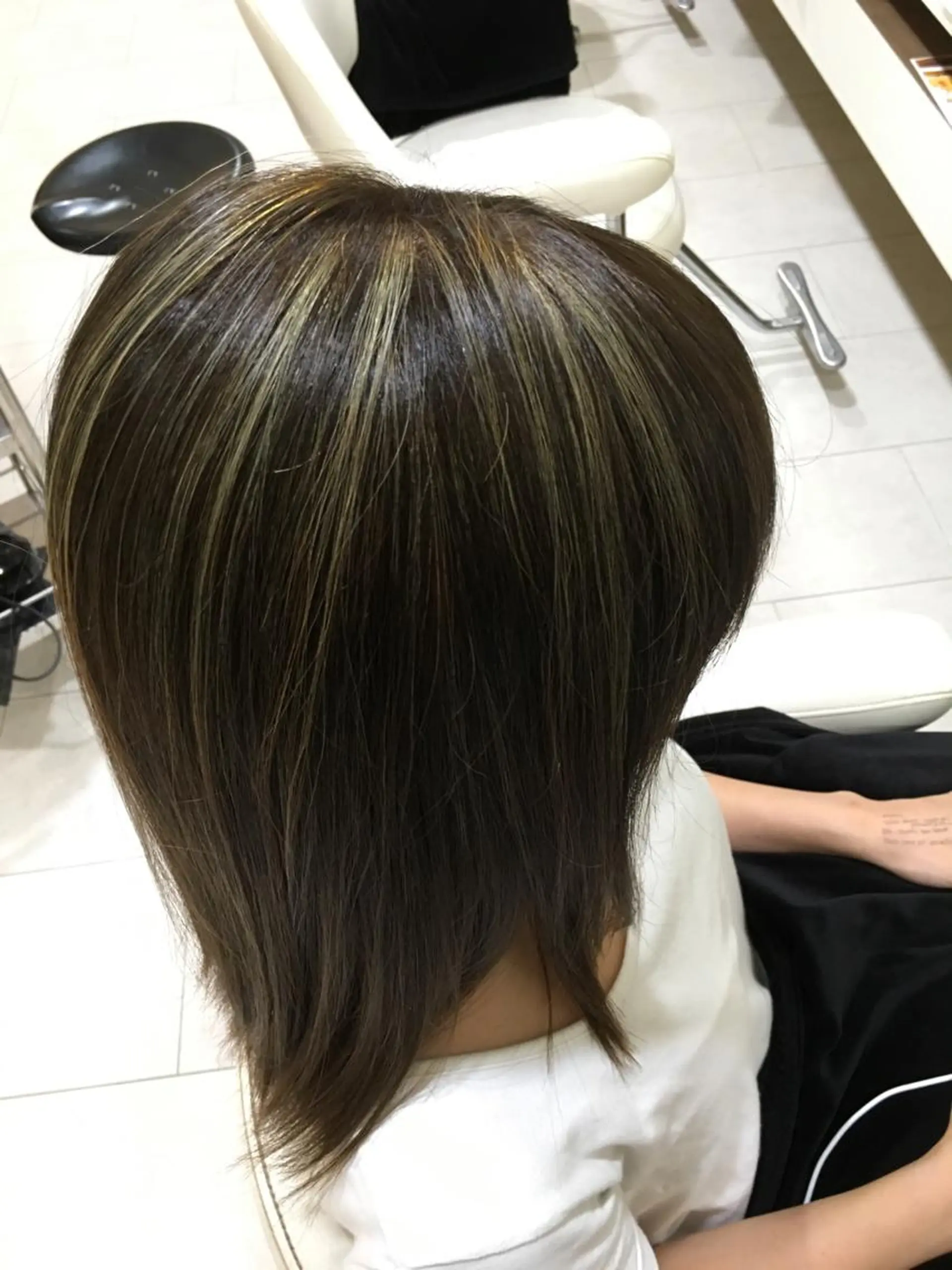 ロング カラー ハイライトカラー 外国人風カラー ハイライト 本間 隼人のヘアスタイル