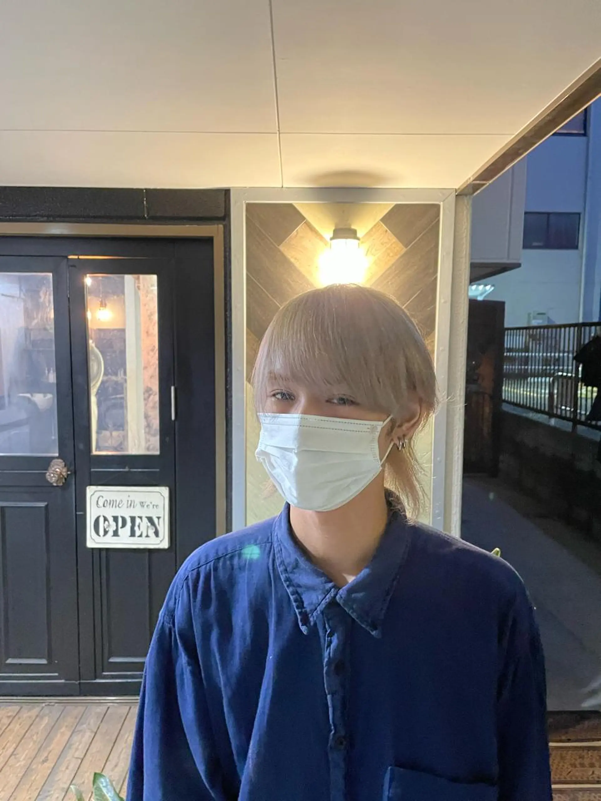 ミディアム 下北沢 LOAWe タクミのヘアスタイル