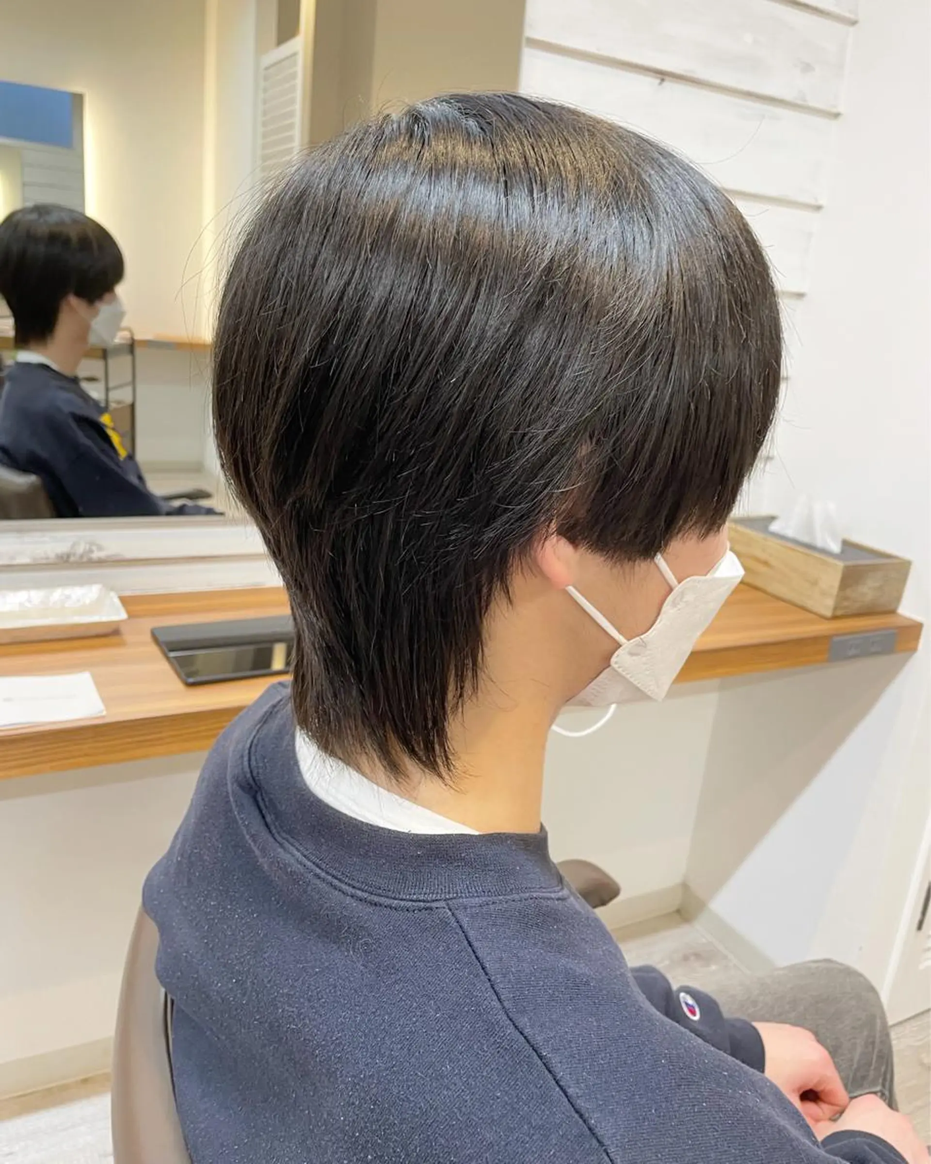 ショート パーマ メンズ ダウンパーマ メンズパーマ カット 縮毛矯正 小林 崇雅　ダウンパーマのヘアスタイル