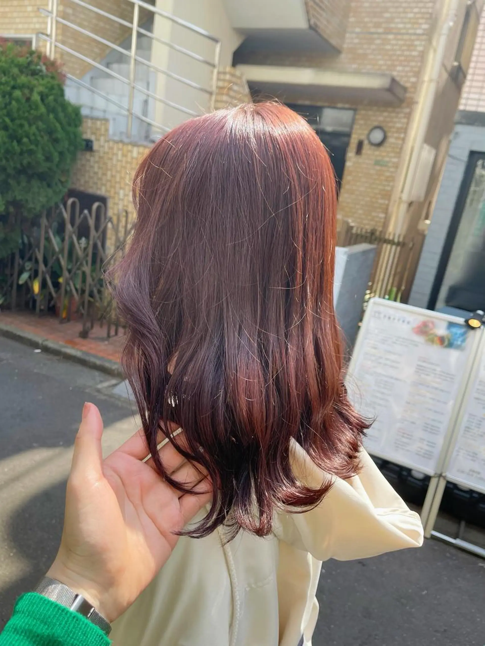 ミディアム カラー 韓国ヘア🫧艶カラー 🫧髪質改善/オオヤのヘアスタイル