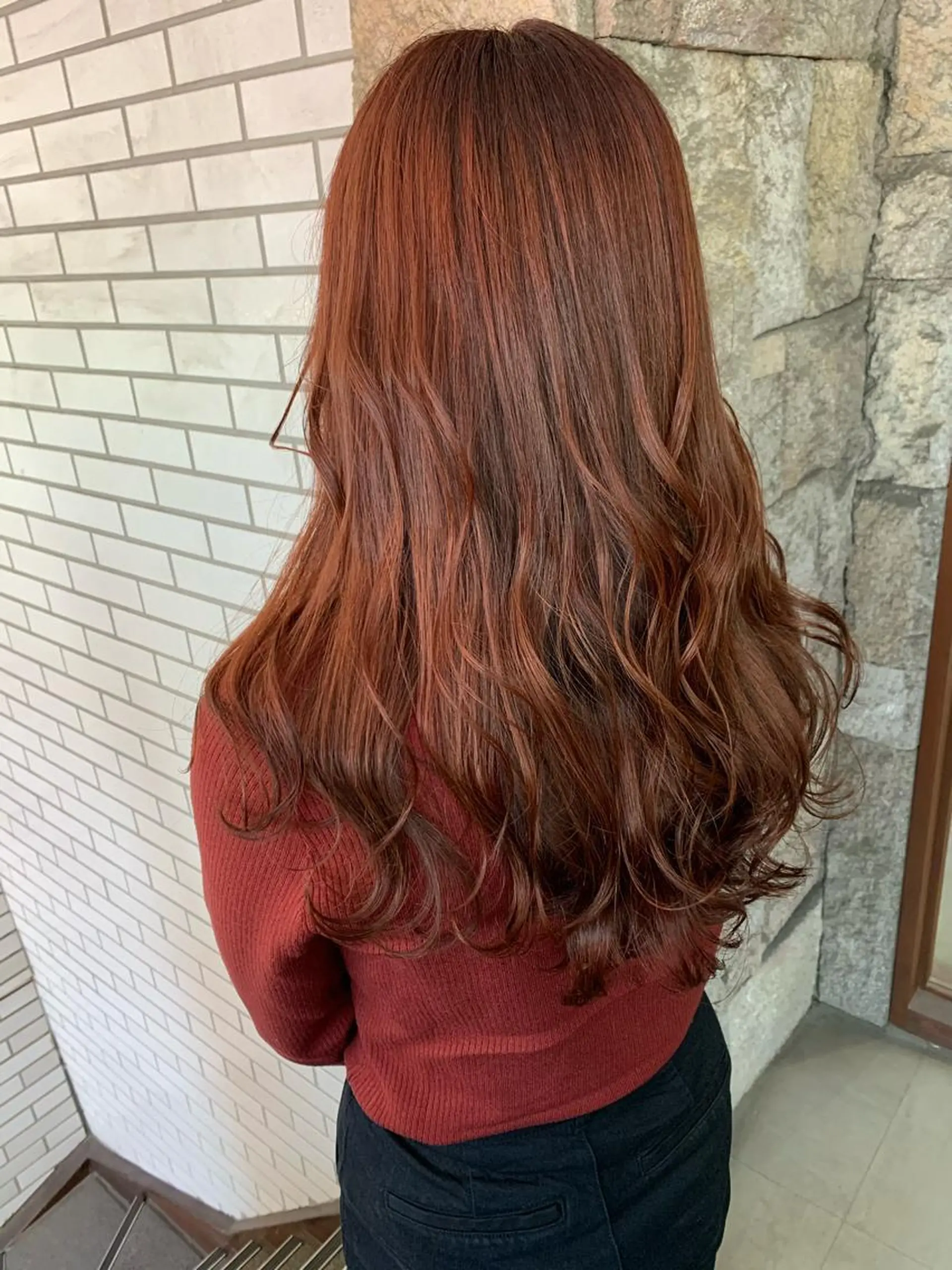 セミロング カラー カット ヘアカラー オージュアソムリエ DAIKI⭐️のヘアスタイル