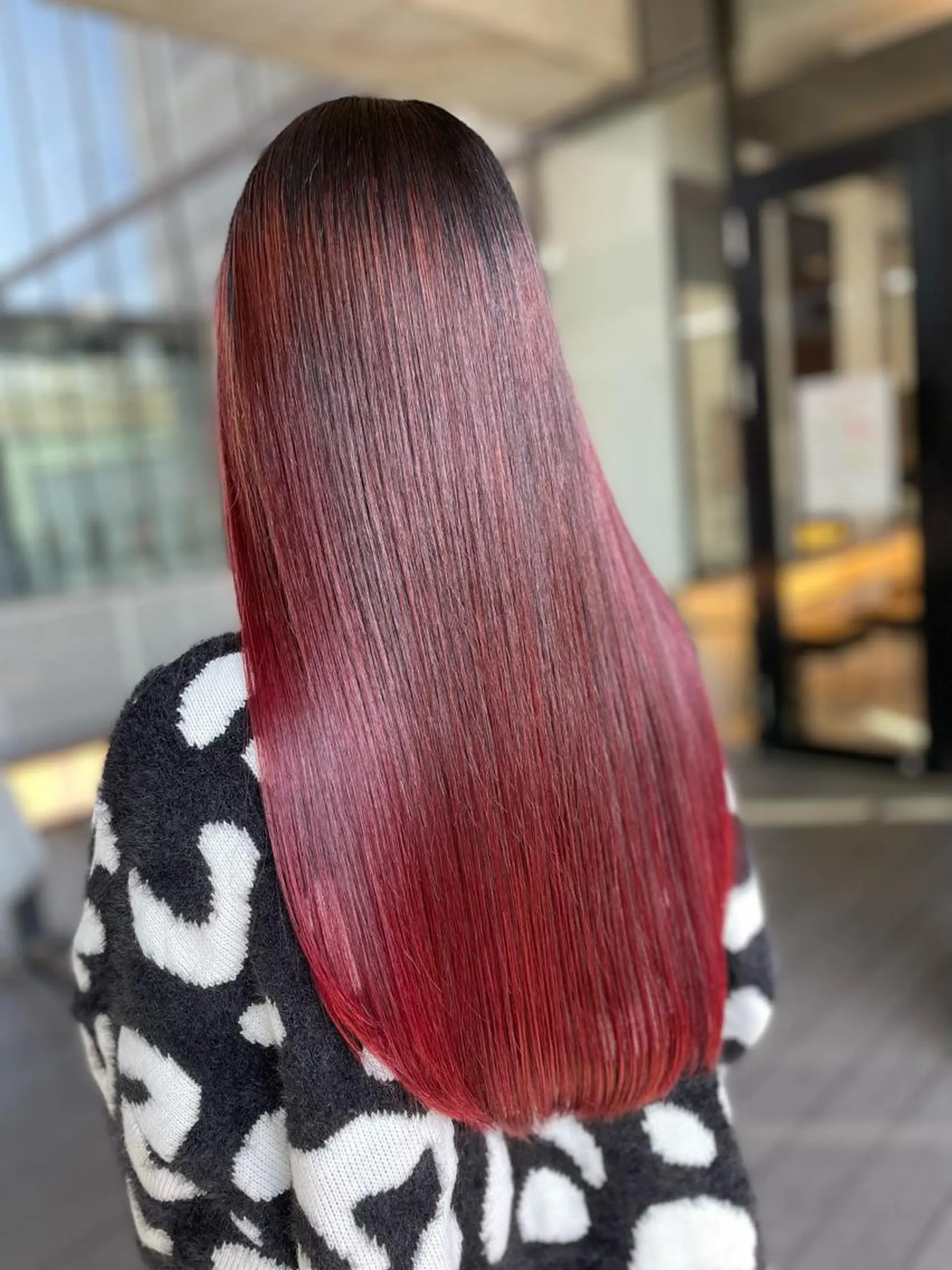 ロング 髪質改善 トリートメント 酸熱トリートメント BOOTH share saron所属・今井 勝也のヘアスタイル