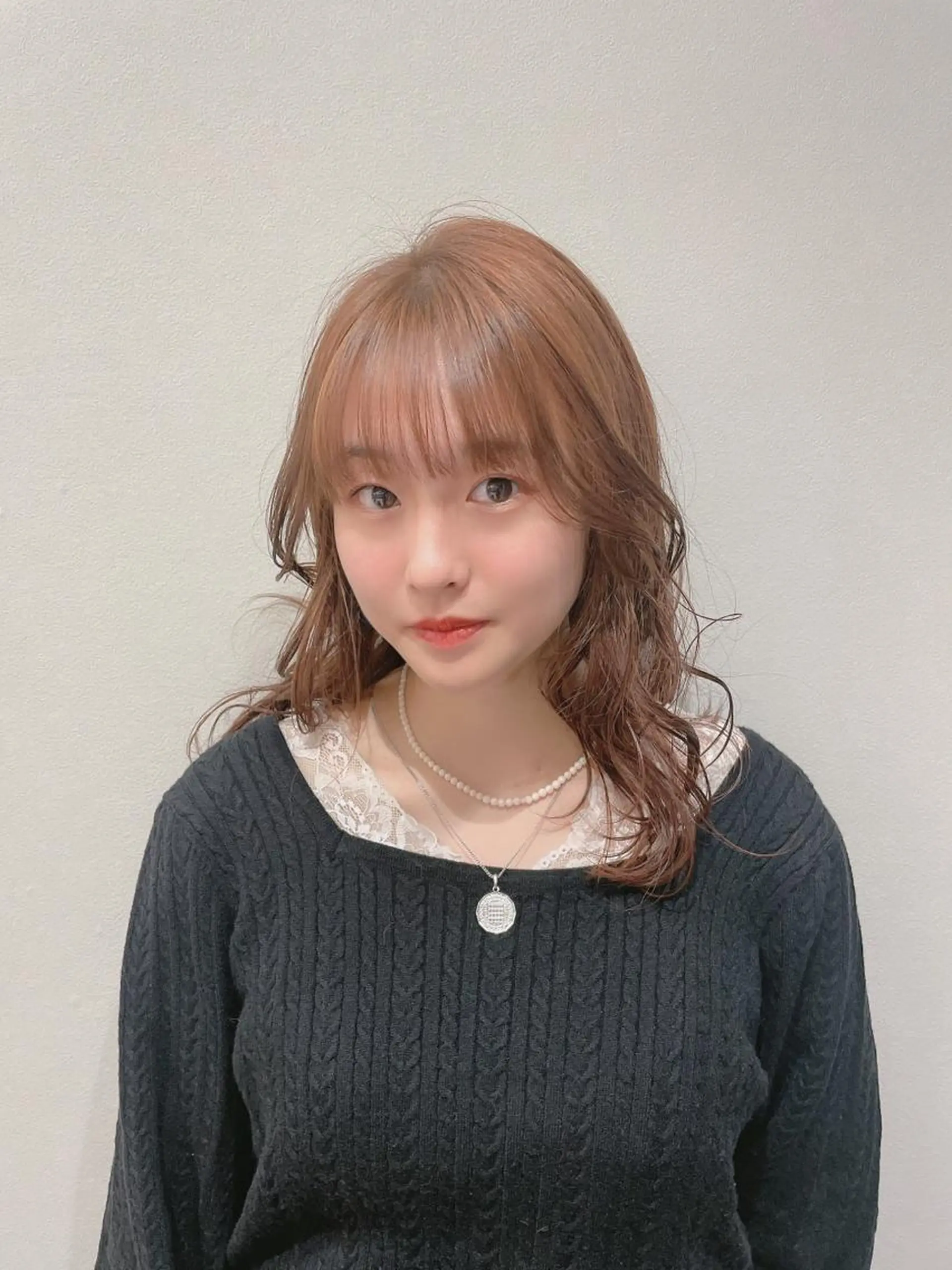 ロング 透け感カラー asukaのヘアスタイル