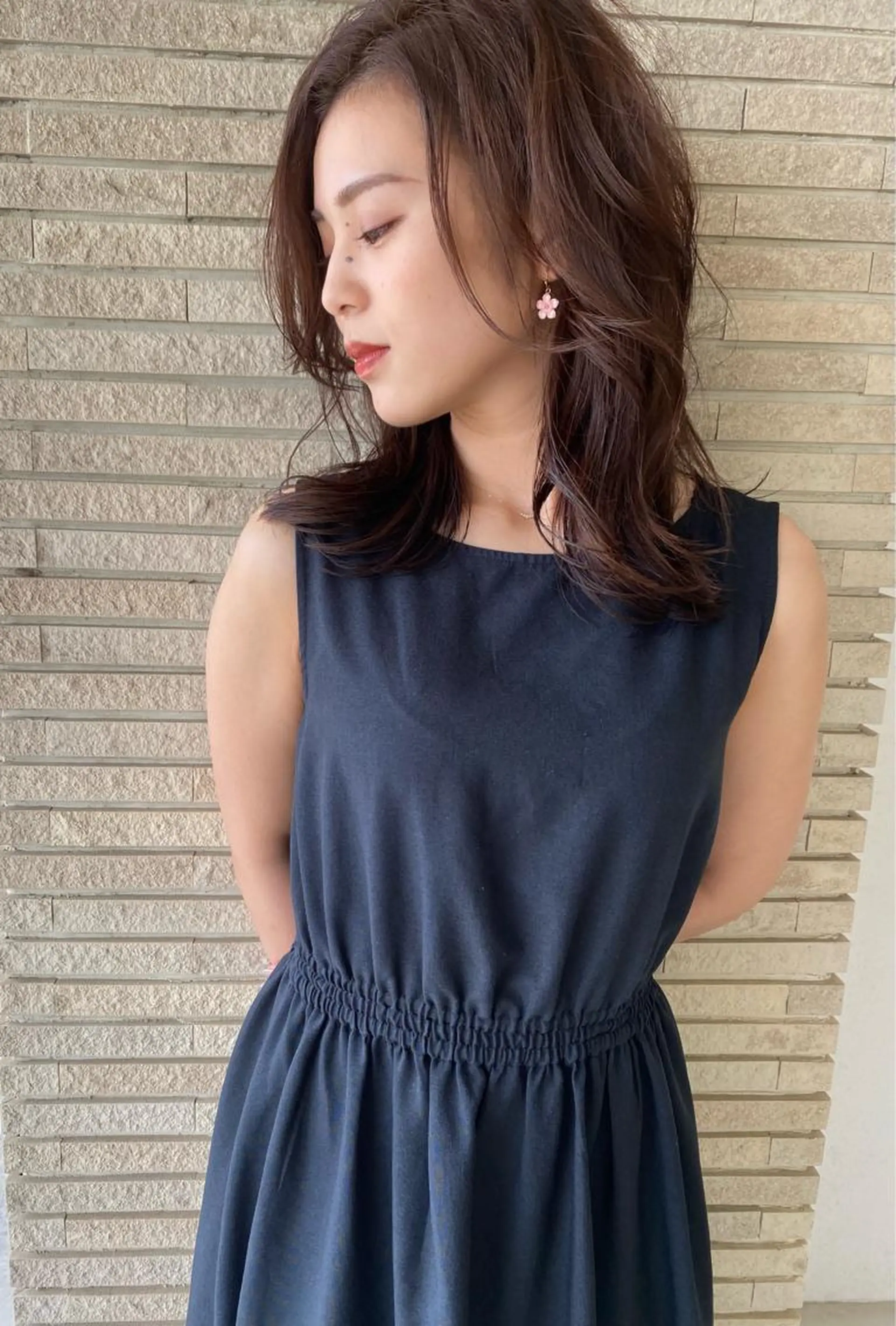 ミディアム カラー イルミナカラー カット ヘアカラー grand juteのヘアスタイル