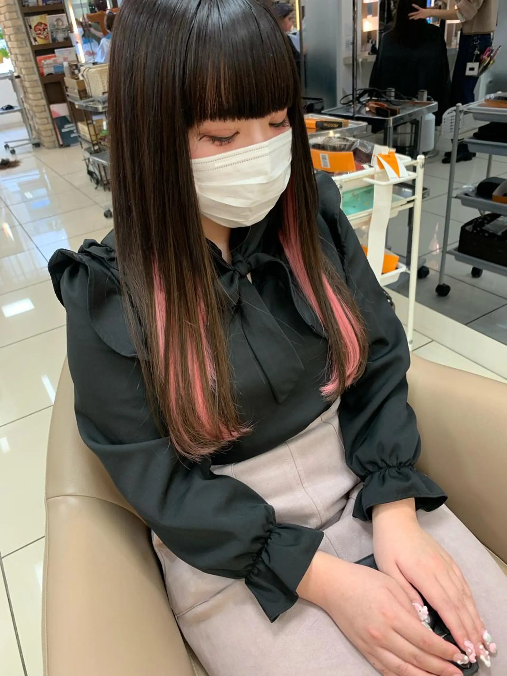 ロング カラー ママ美容師まつげ 🤍まき🤍のマツエク・マツパデザイン