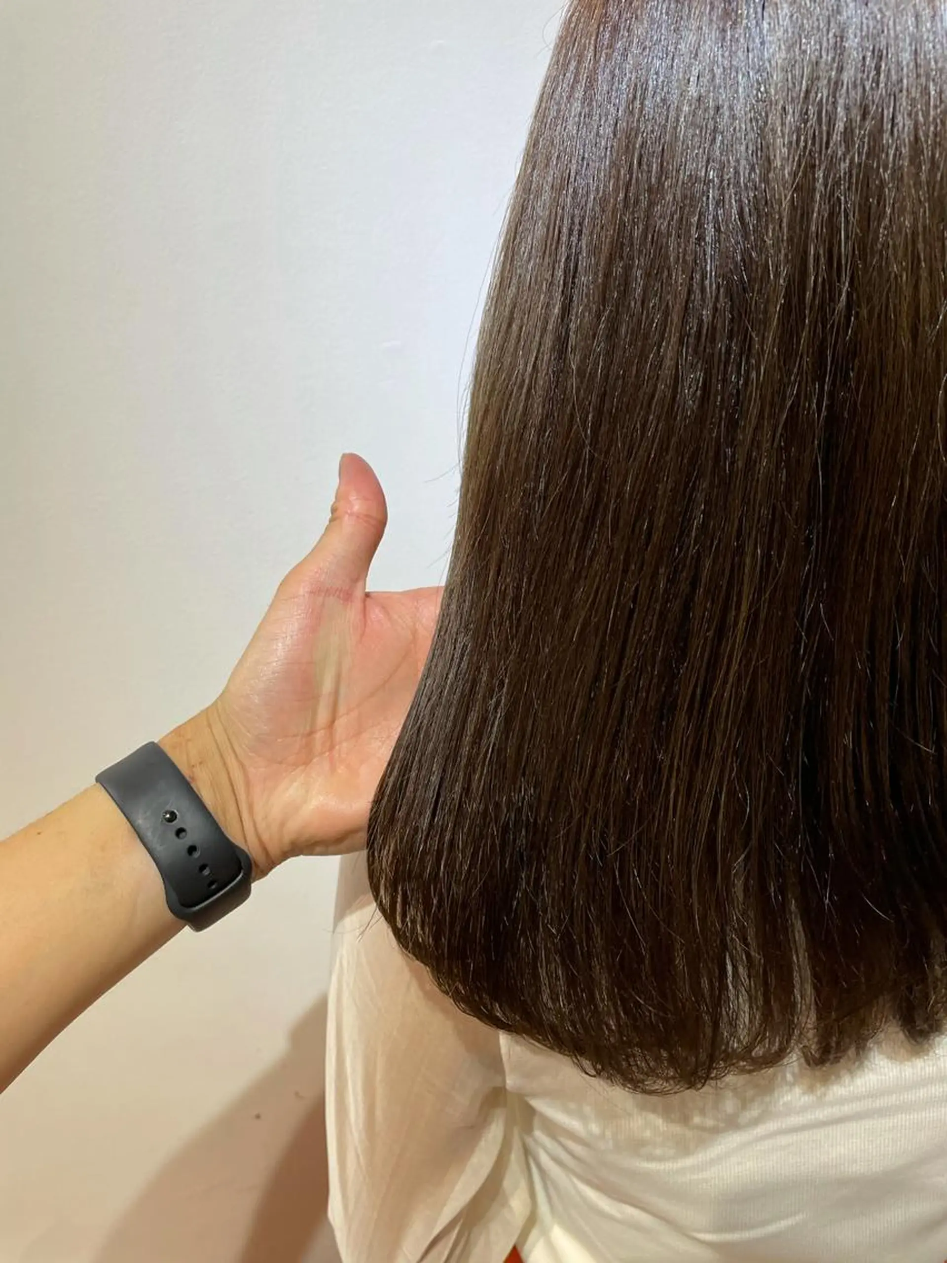 ミディアム カラー カット ヘアカラー トリートメント 過去一の柔髪ヘア 🌿IVYjoureのヘアスタイル
