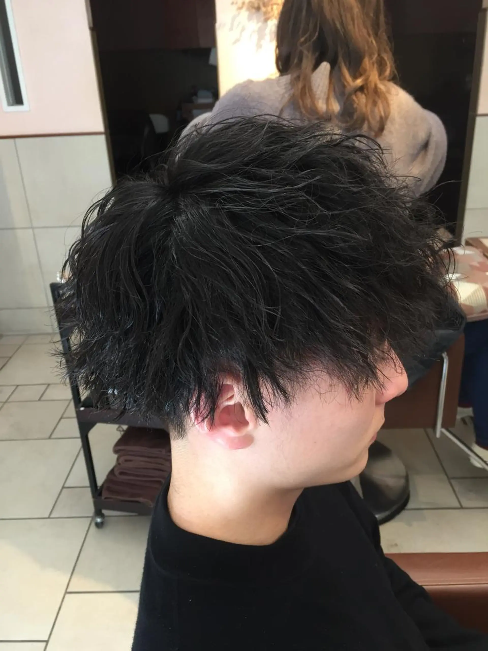 カラー パーマ ヘアアレンジ メンズ メンズパーマの巨匠 鈴木純のヘアスタイル