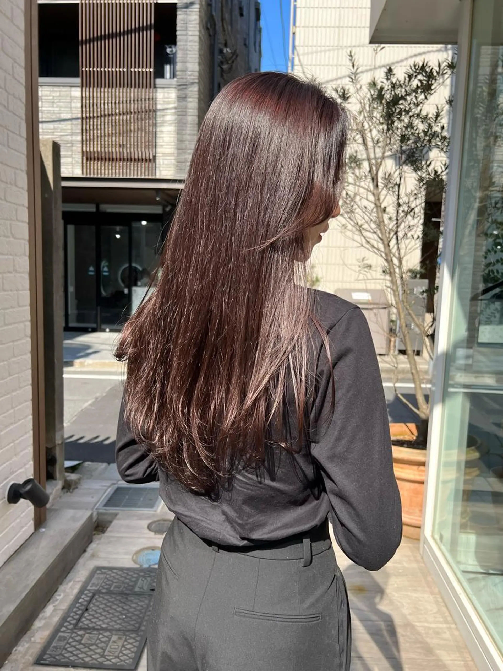 ロング カラー ヘアアレンジ レイヤー/透明感 🍃鈴木裕介のヘアスタイル