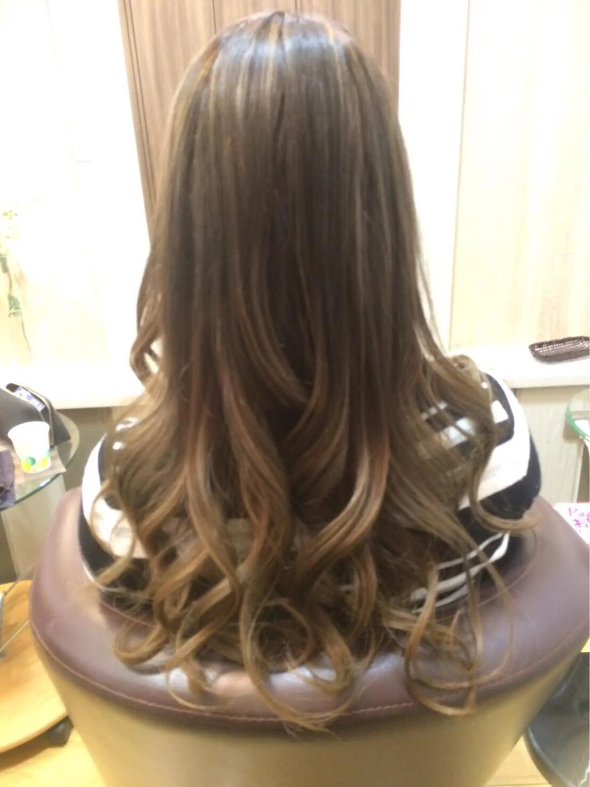 ロング カラー 細川武琉 Aqua limeのヘアスタイル
