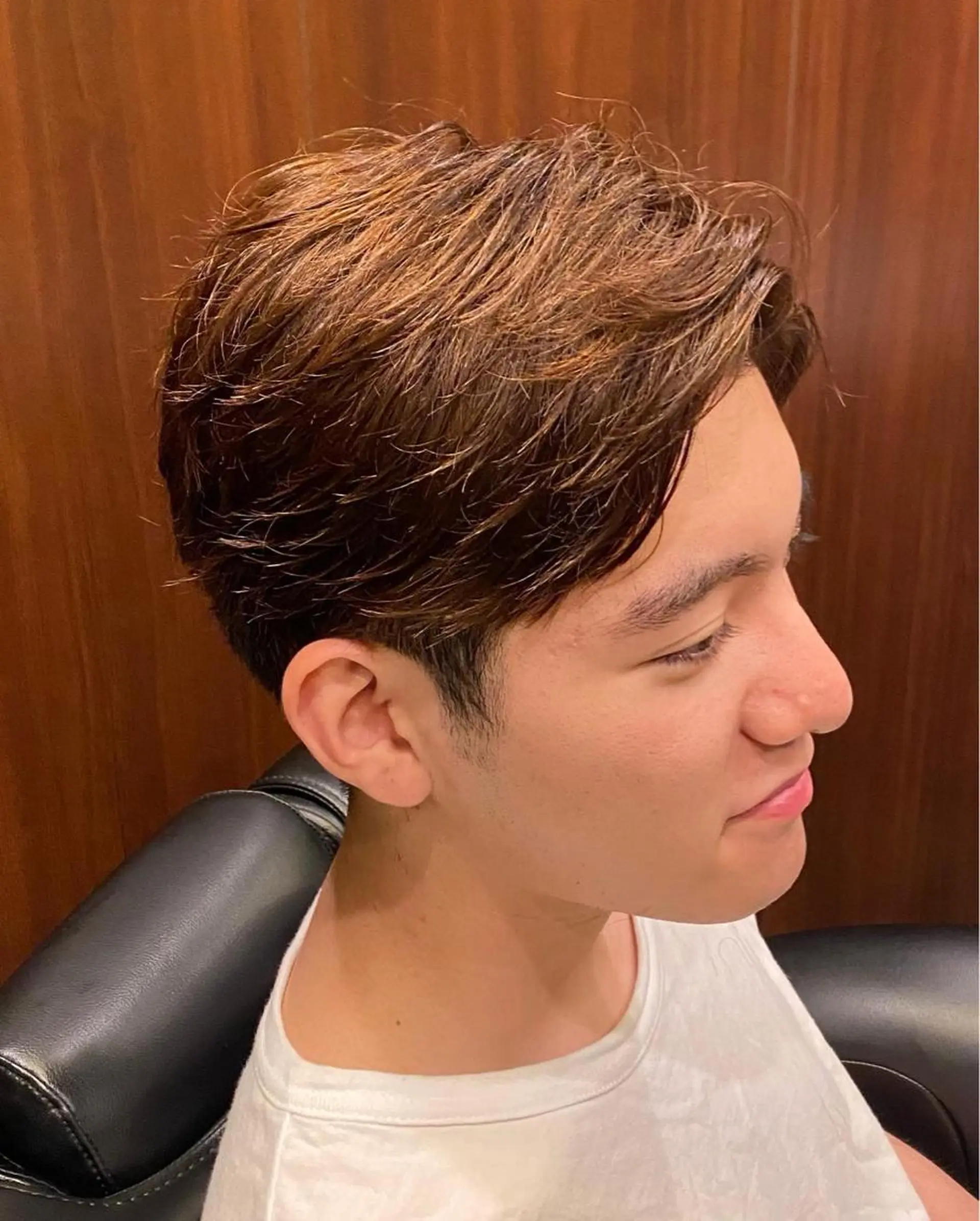 メンズ ヒロ銀座新橋店所属・ヒロ銀座　さかうえ ひかる💈のヘアスタイル