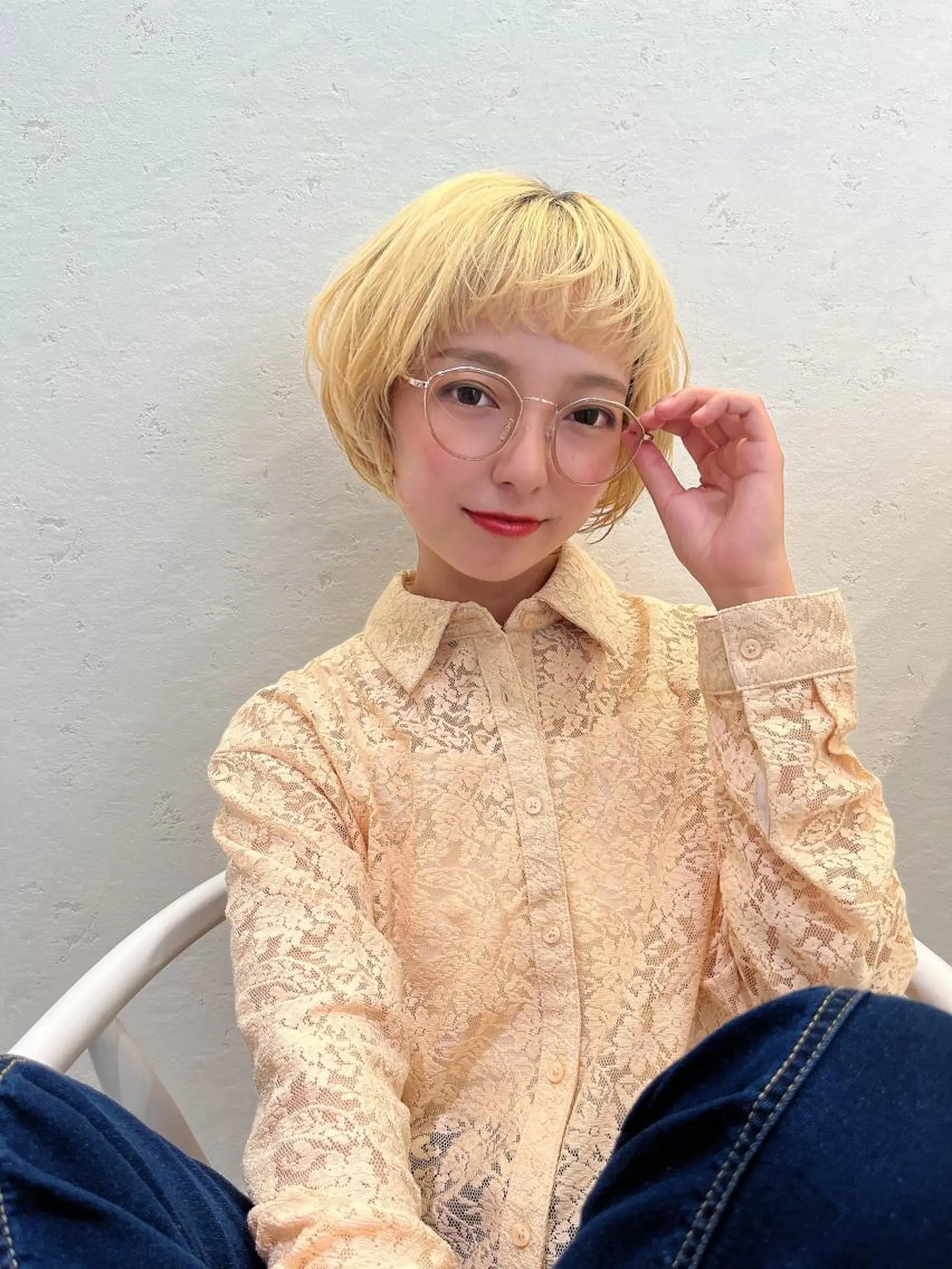 ショート カラー BLENDby happiness所属・KAORU/絹髪 /髪質改善/奈良のヘアスタイル