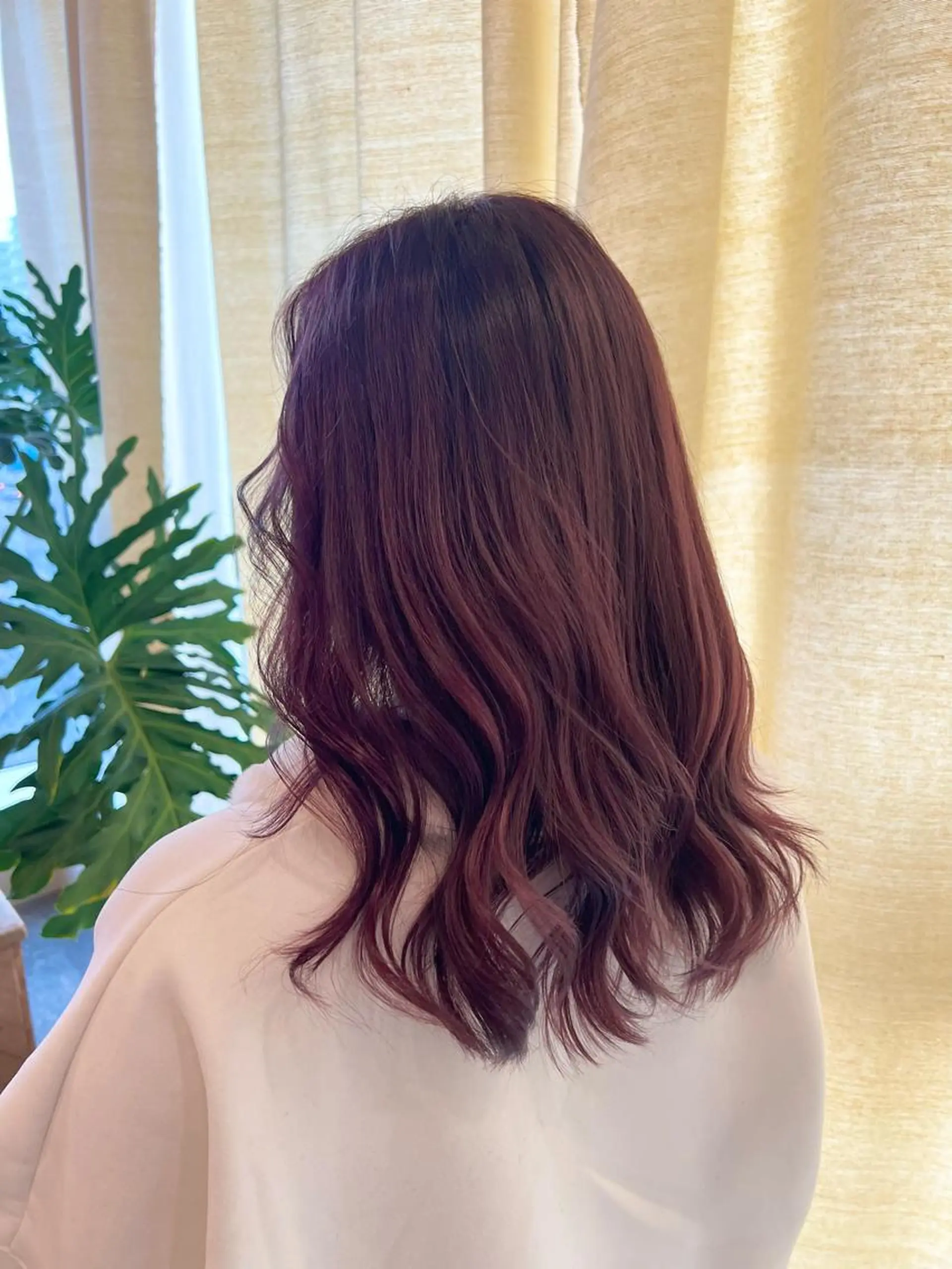 ロング カラー ピンクカラー Rino kanayama所属・Rino 金山 ／ 宮澤 萌のヘアスタイル
