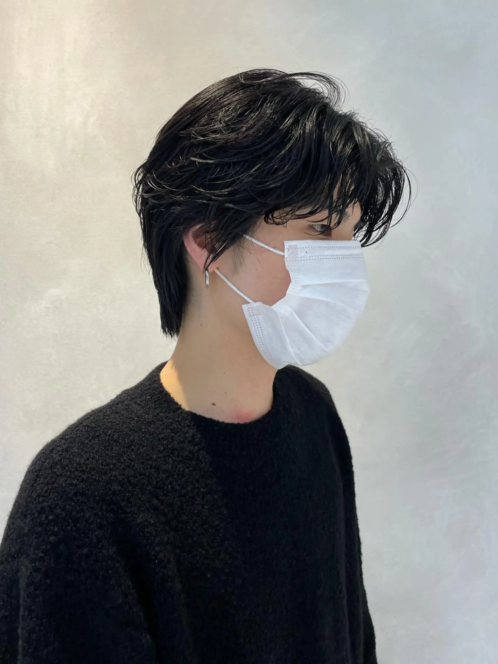 ショート メンズ メンズパーマ メンズショート ショートヘア 若林 良のヘアスタイル
