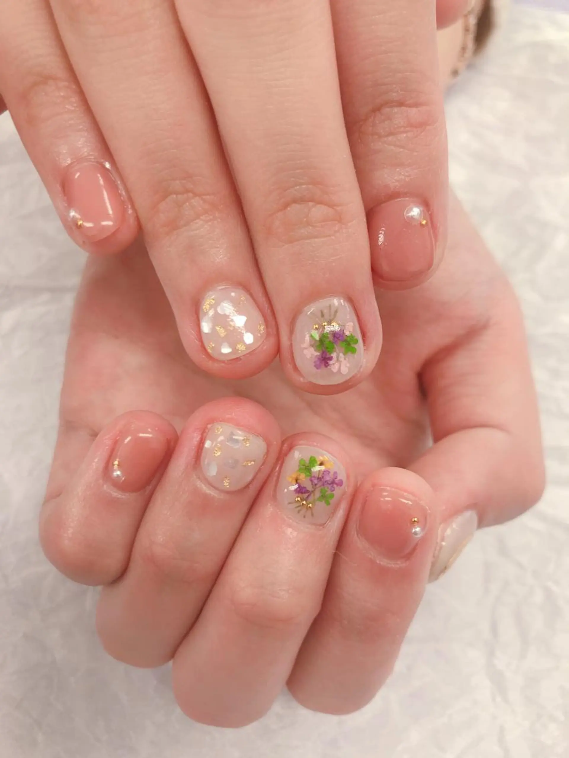 ネイル フラワーネイル ネイリスト あこのネイルデザイン