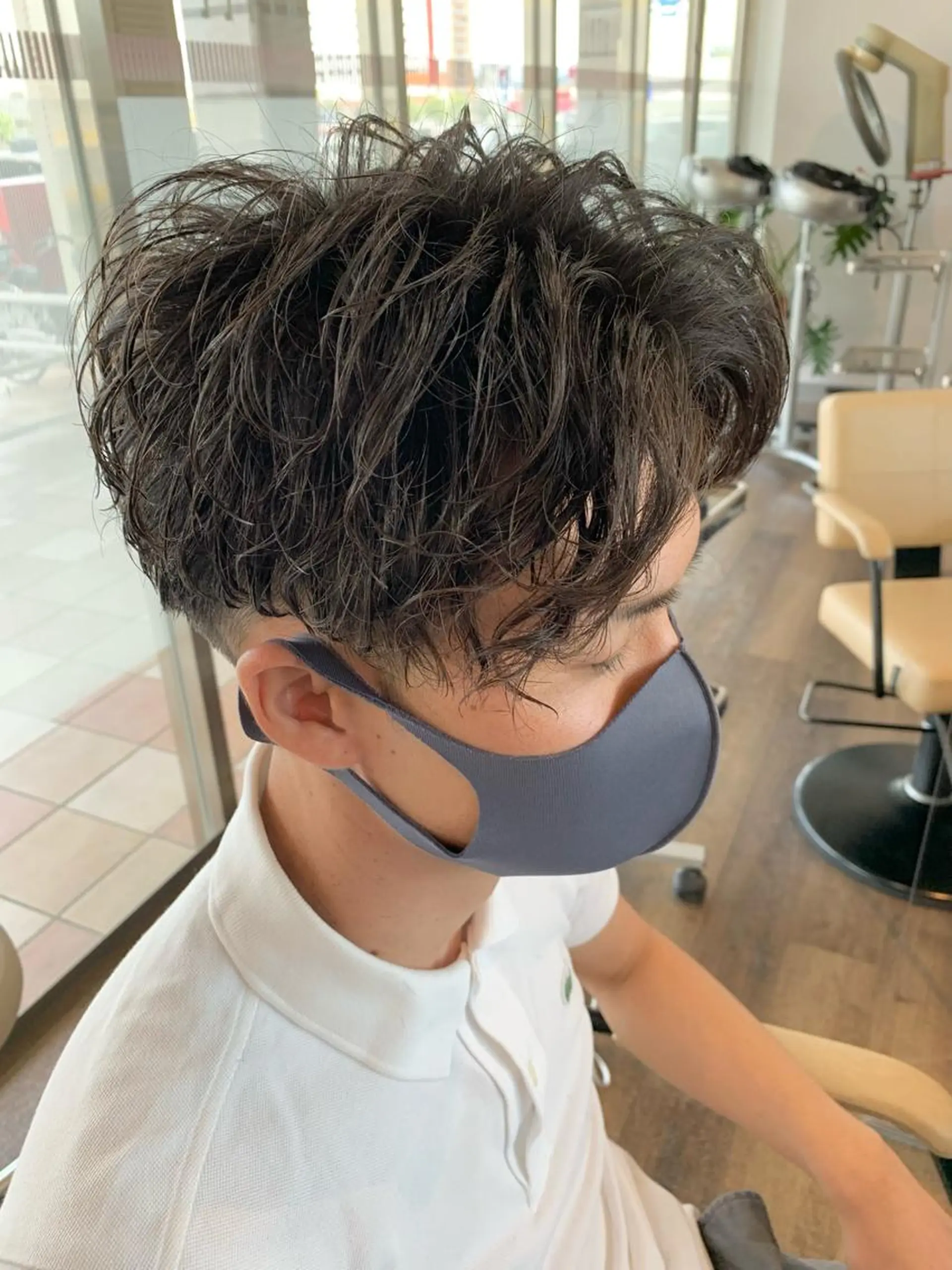 パーマ メンズ メンズパーマ スパイラルパーマ カット STYLE　EKI　CITY所属・【艶カラー】 STYLE 和泉俊希のヘアスタイル