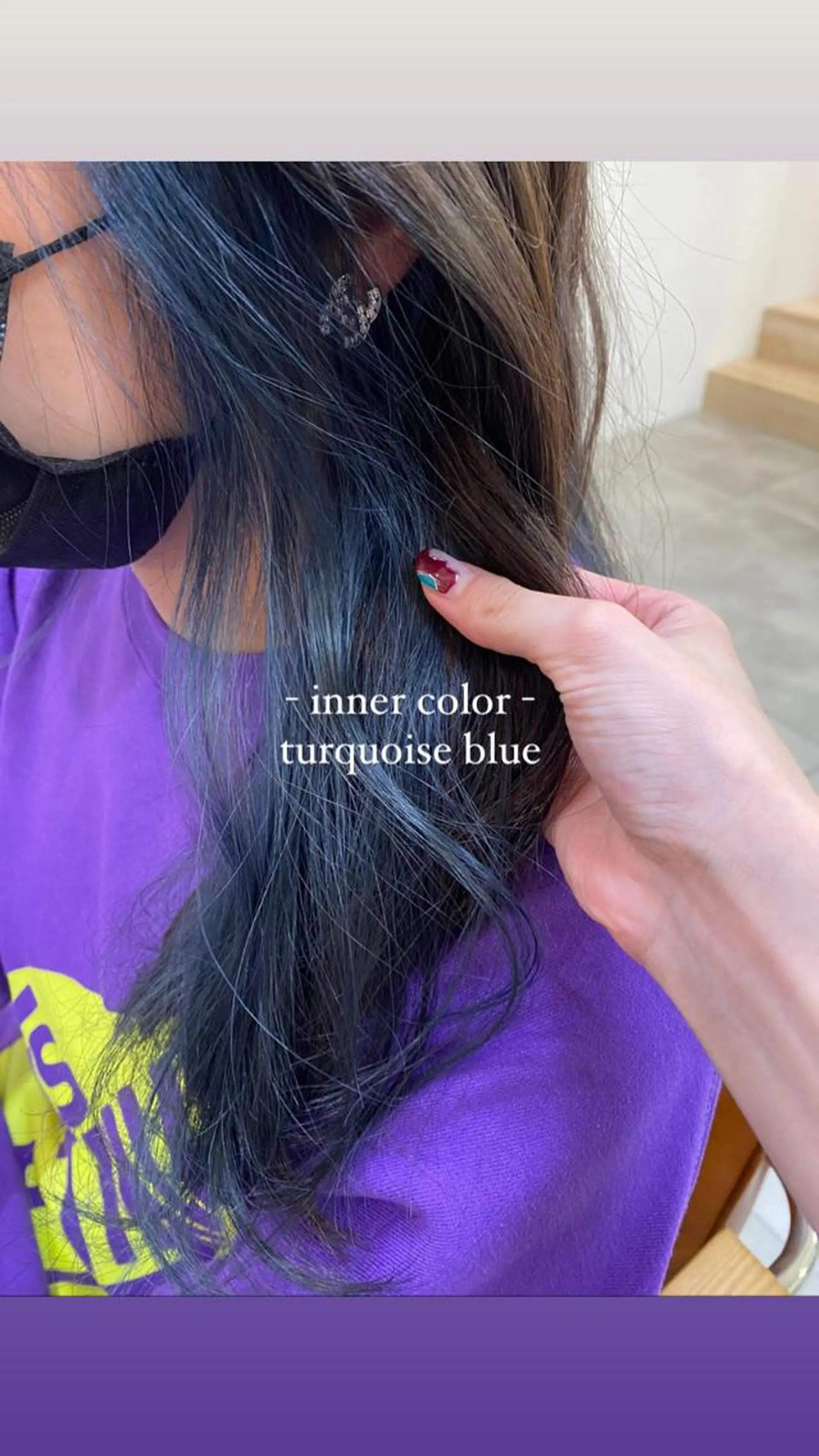 カラー Hikari /赤み消しカラーのヘアスタイル