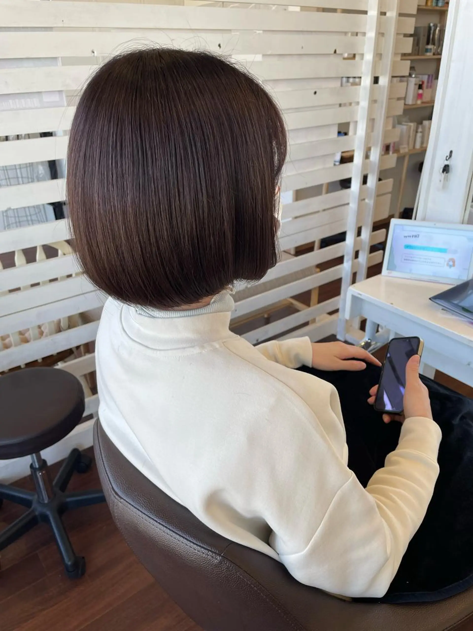 ミディアム カラー 「rita」 フルヤマ　ユウタのヘアスタイル