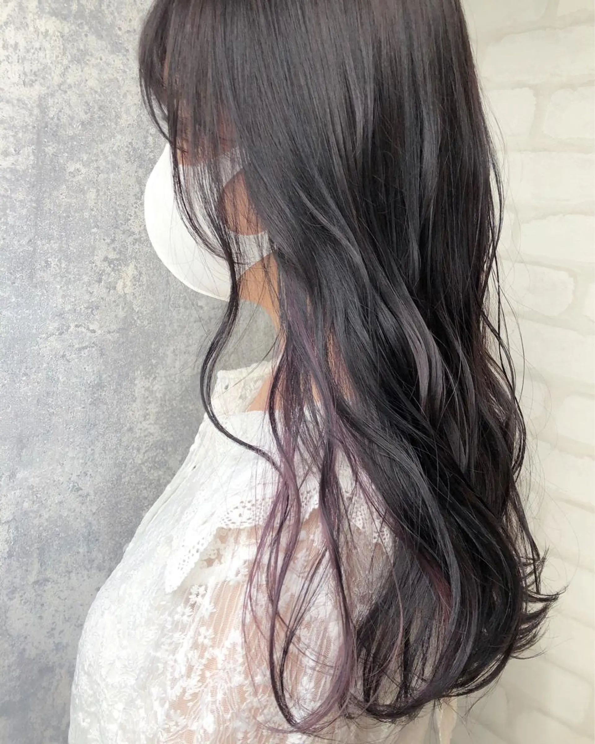 カラー アッシュ ラベンダーカラー ラベンダーアッシュ ヘアカラー Zina🤍 yukinaのヘアスタイル