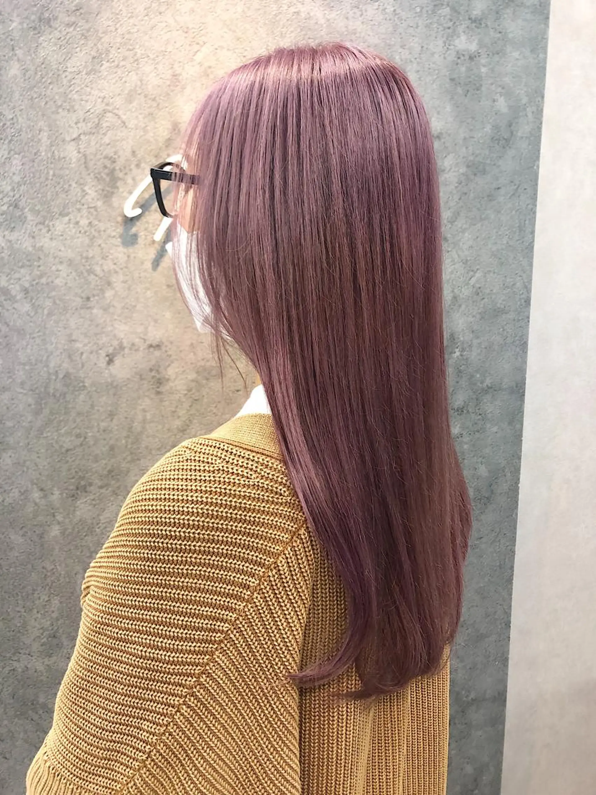 セミロング カット ヘアカラー トリートメント 所渉/韓国レイヤー /ウルフカットのヘアスタイル