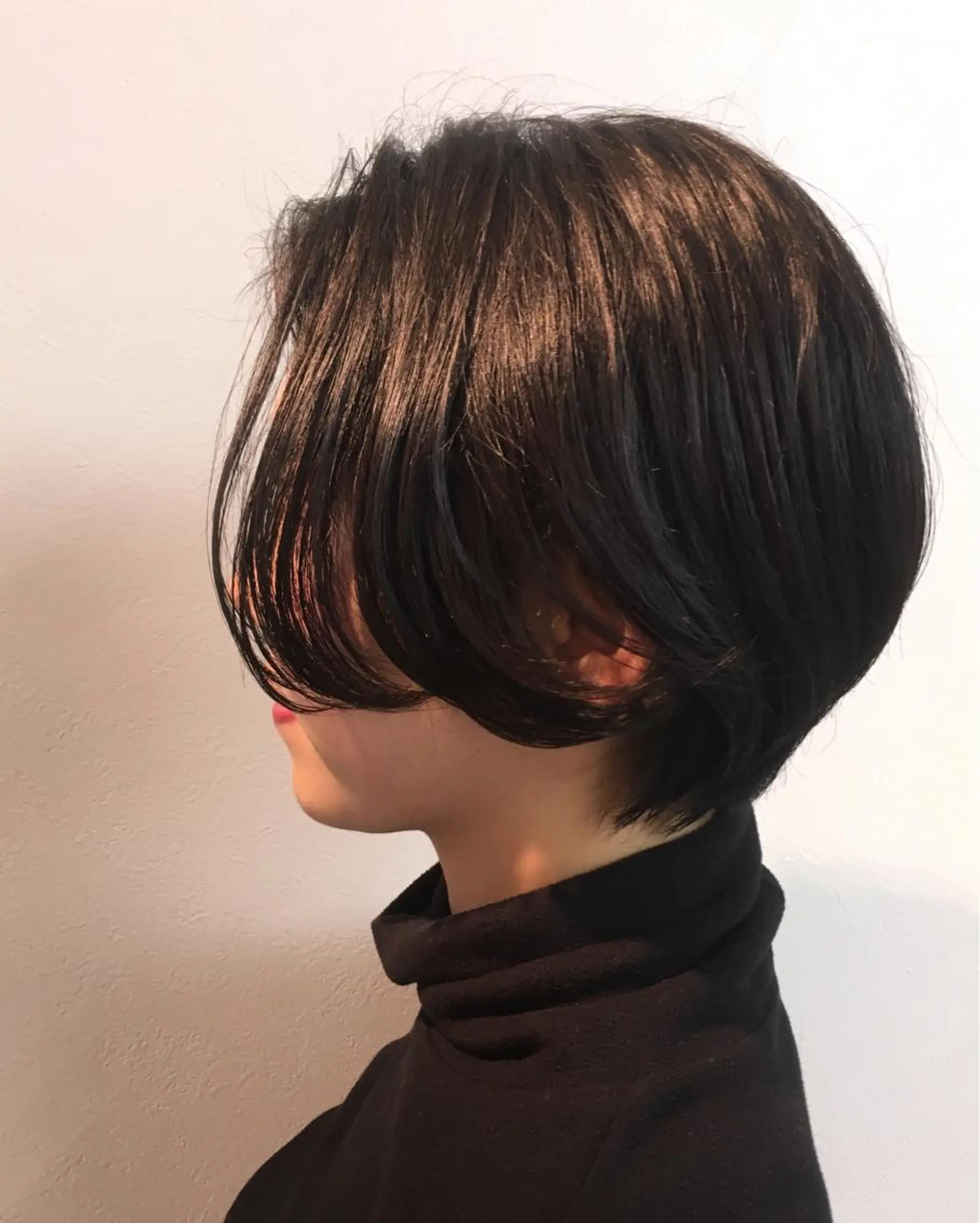 ショート カラー ショートヘア カット 安永 涼のヘアスタイル