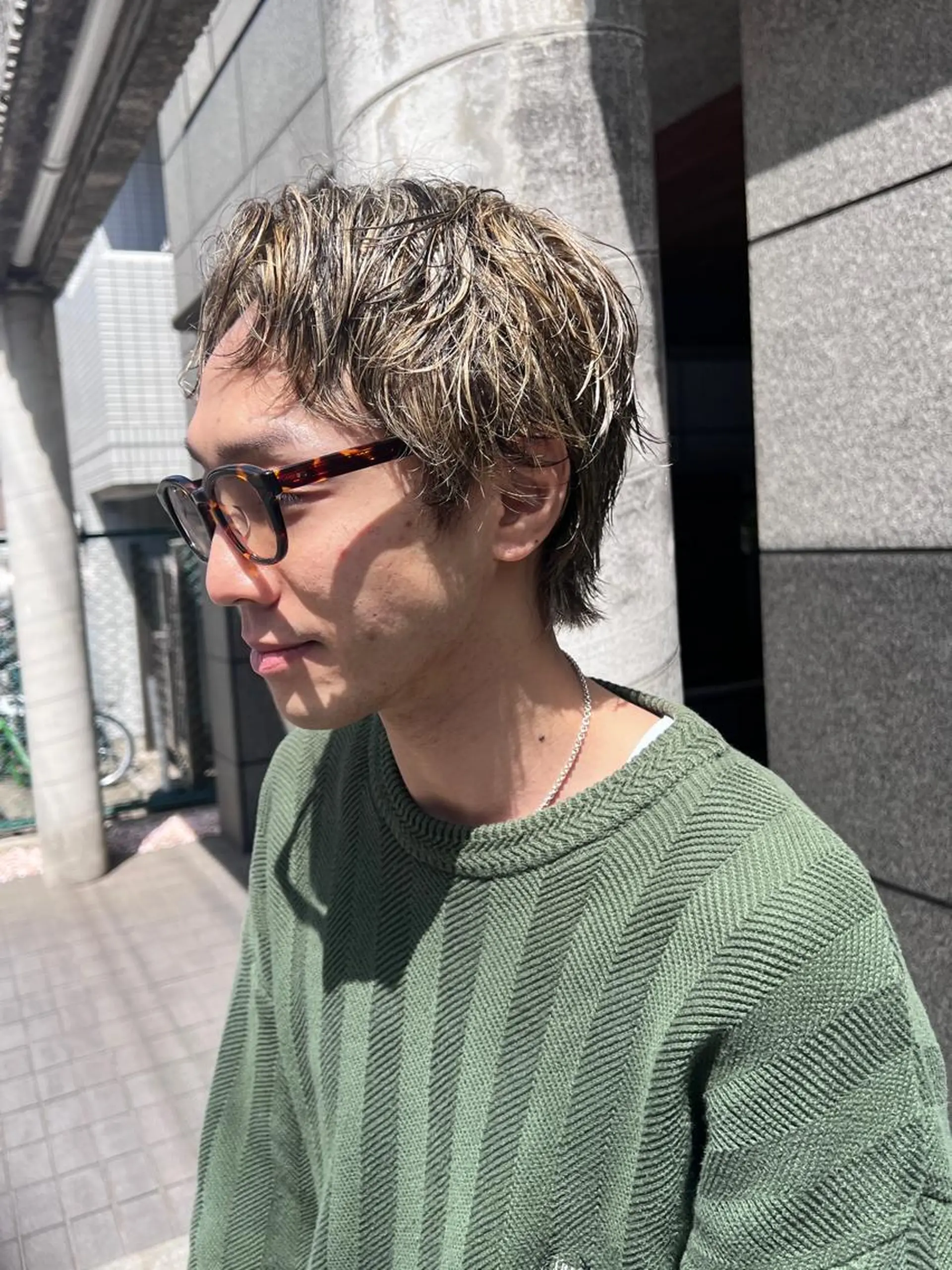 カラー メンズ カット ヘアカラー ally hairsalon所属・Emi .のヘアスタイル