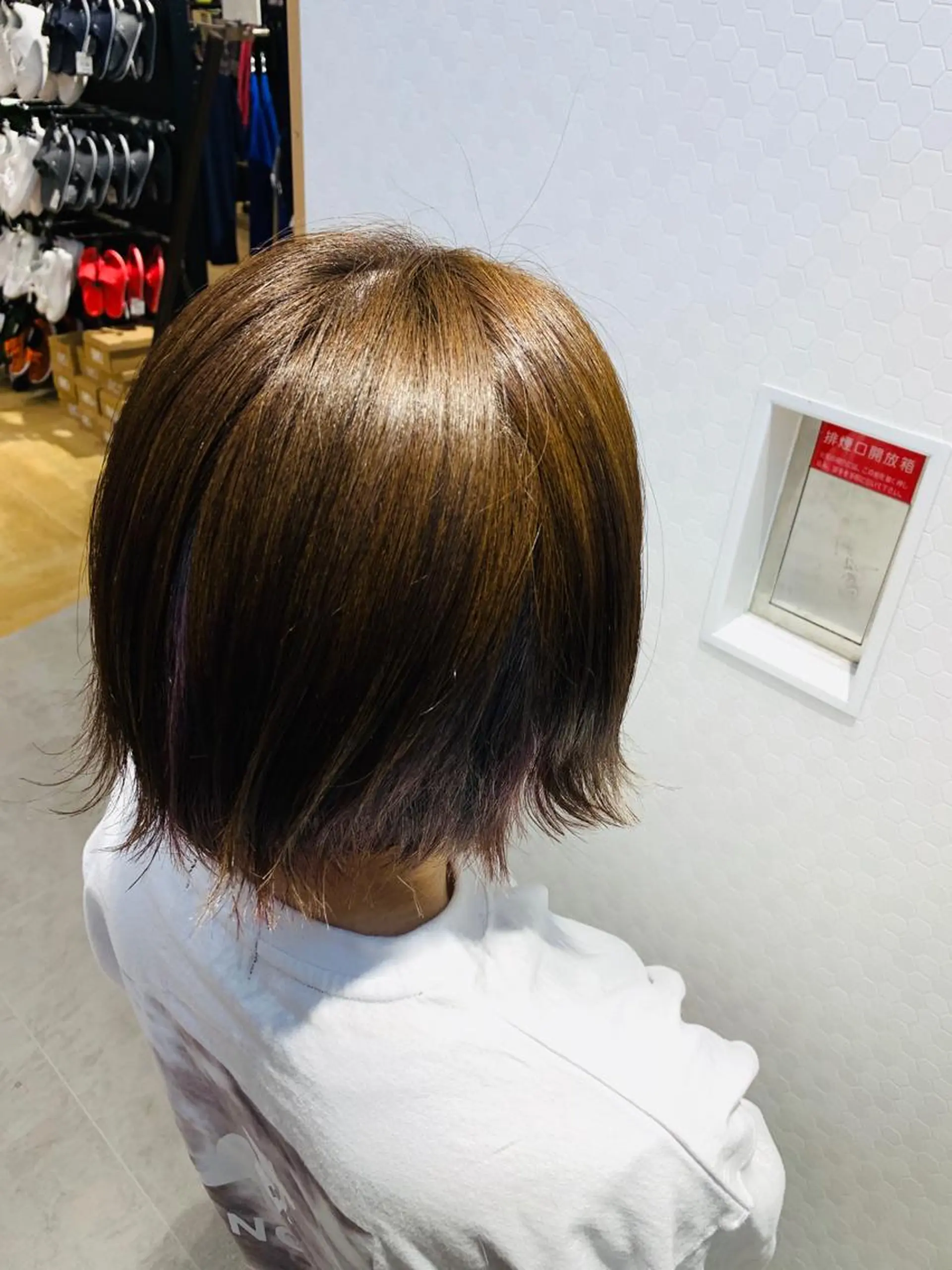 ショート カラー 大橋 一智のヘアスタイル