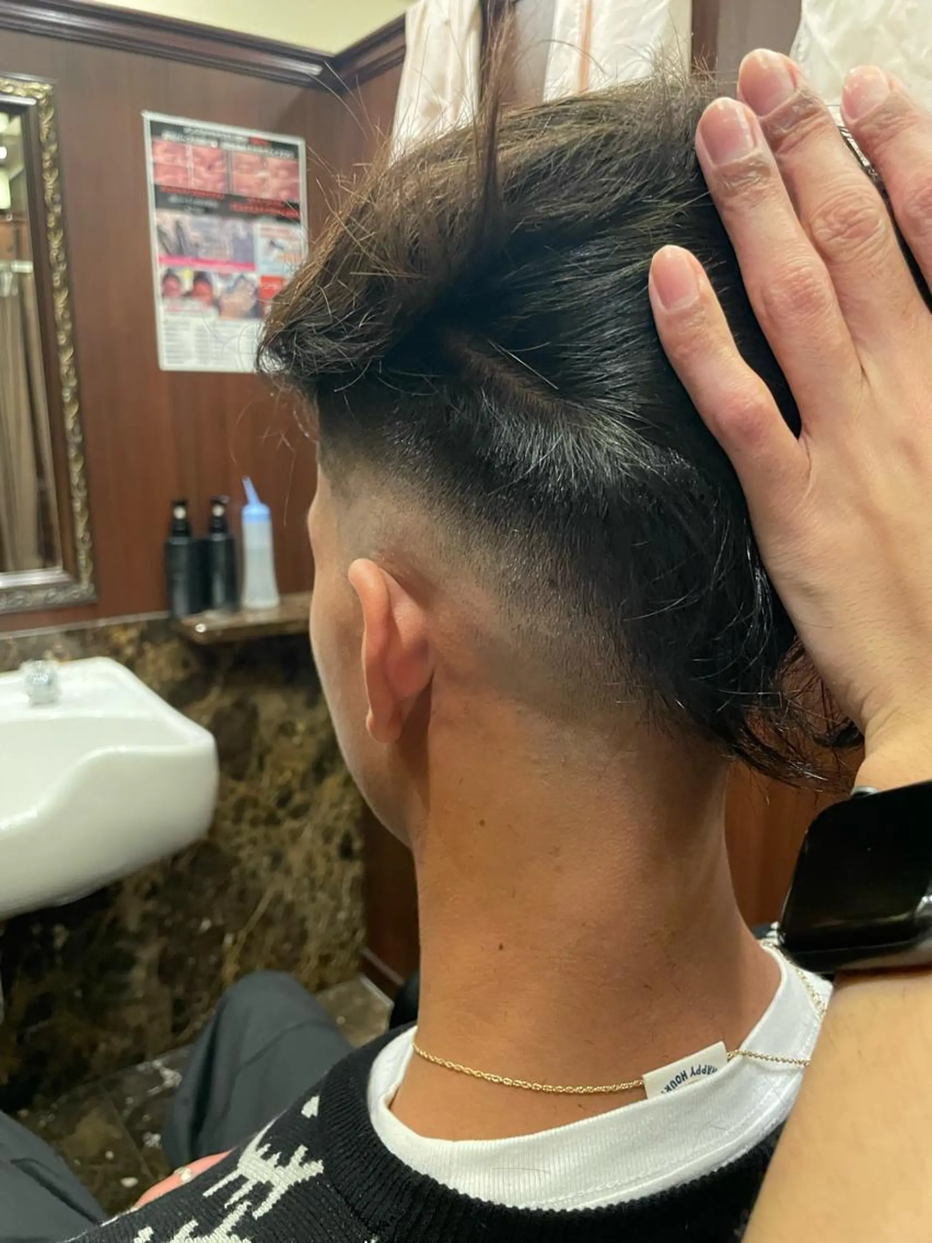 メンズ 横尾 太尊ビジネススタイルのヘアスタイル