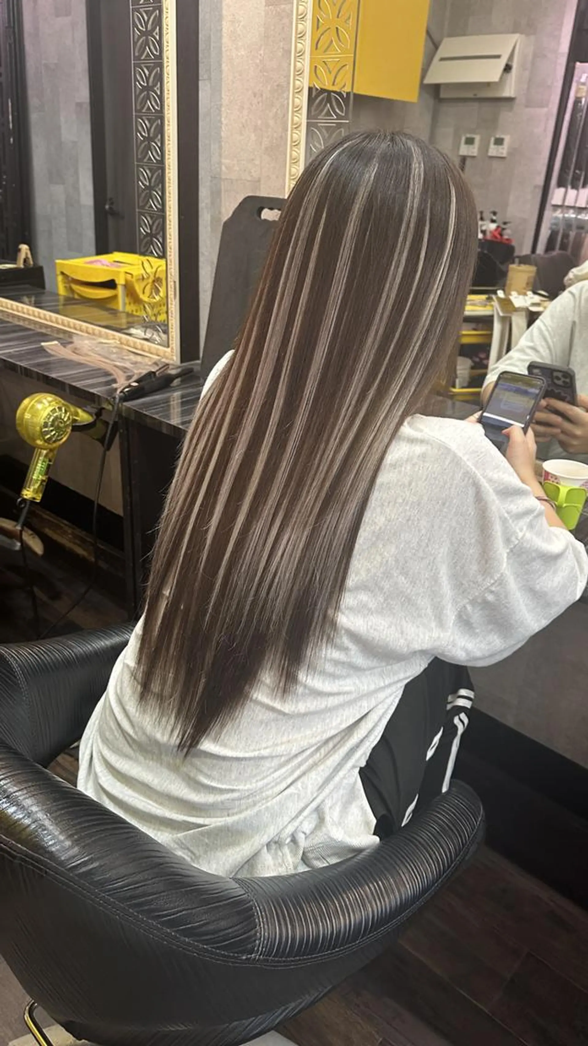 ロング カラー カット エクステ ヘアセット 小野 裕子のヘアスタイル