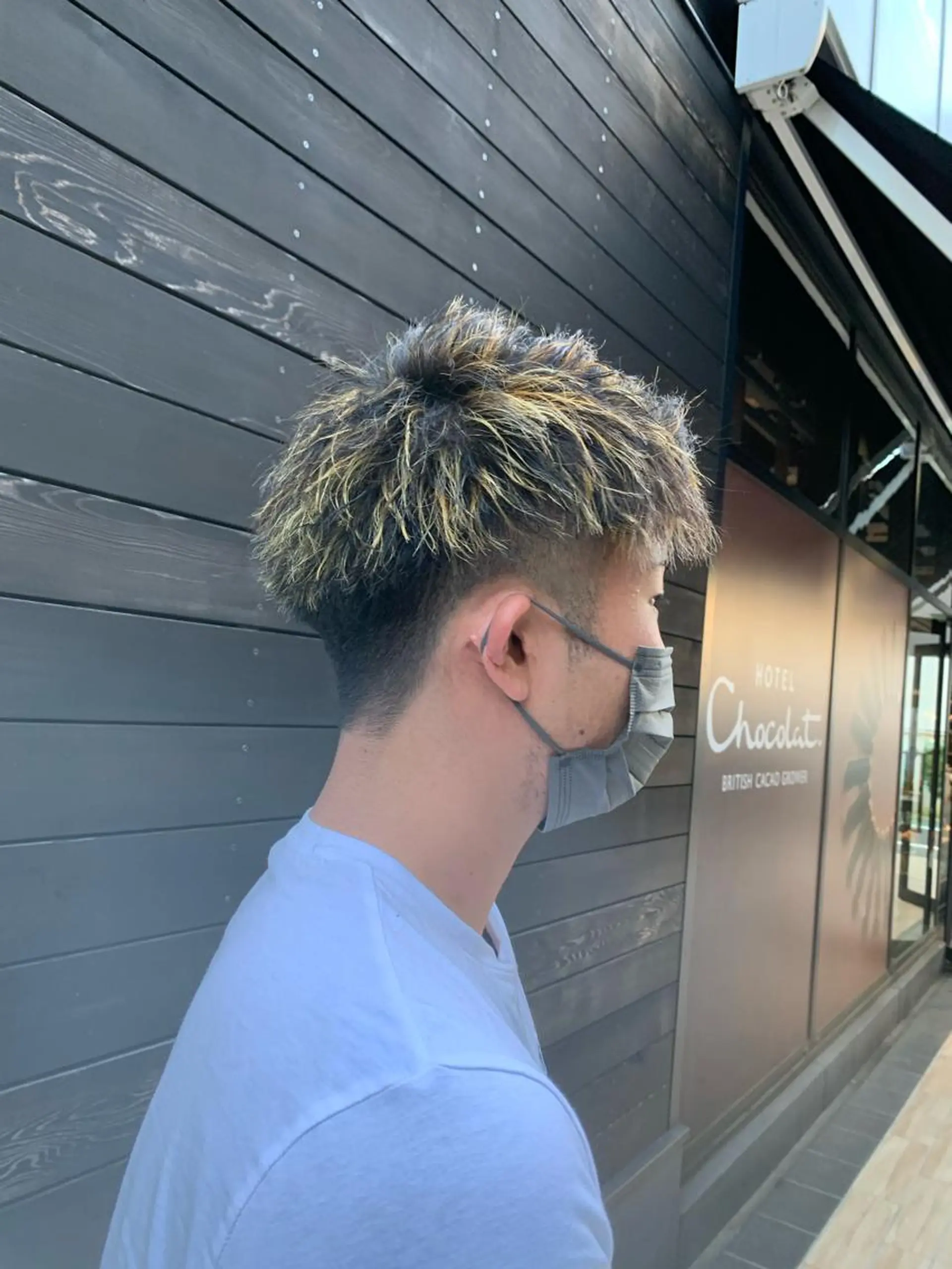 カラー パーマ メンズ カット パーマ ally hairsalon所属・Emi .のヘアスタイル