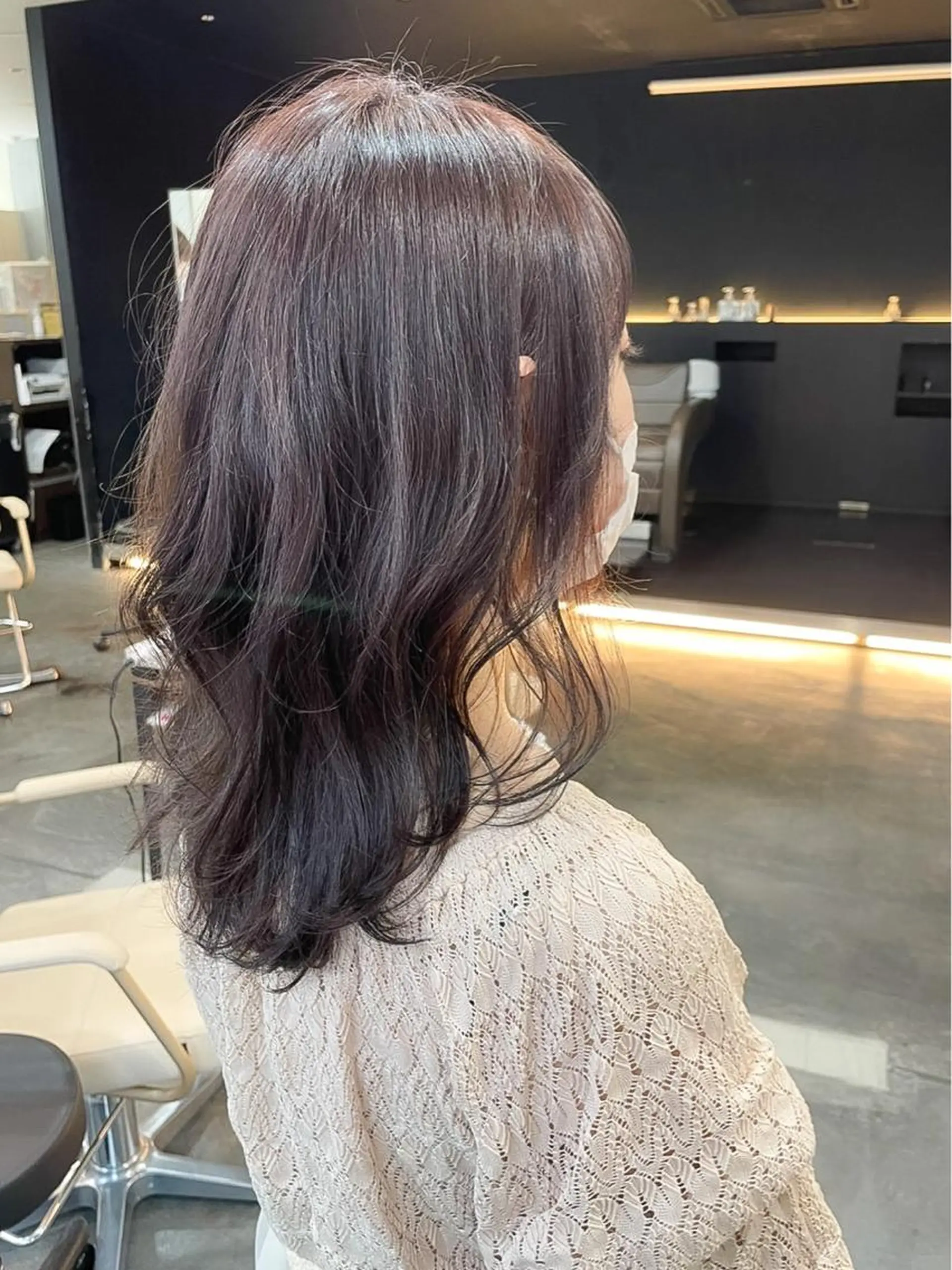 セミロング カラー カット ヘアカラー 韓国ヘア×髪質改善 /yoshikaのヘアスタイル