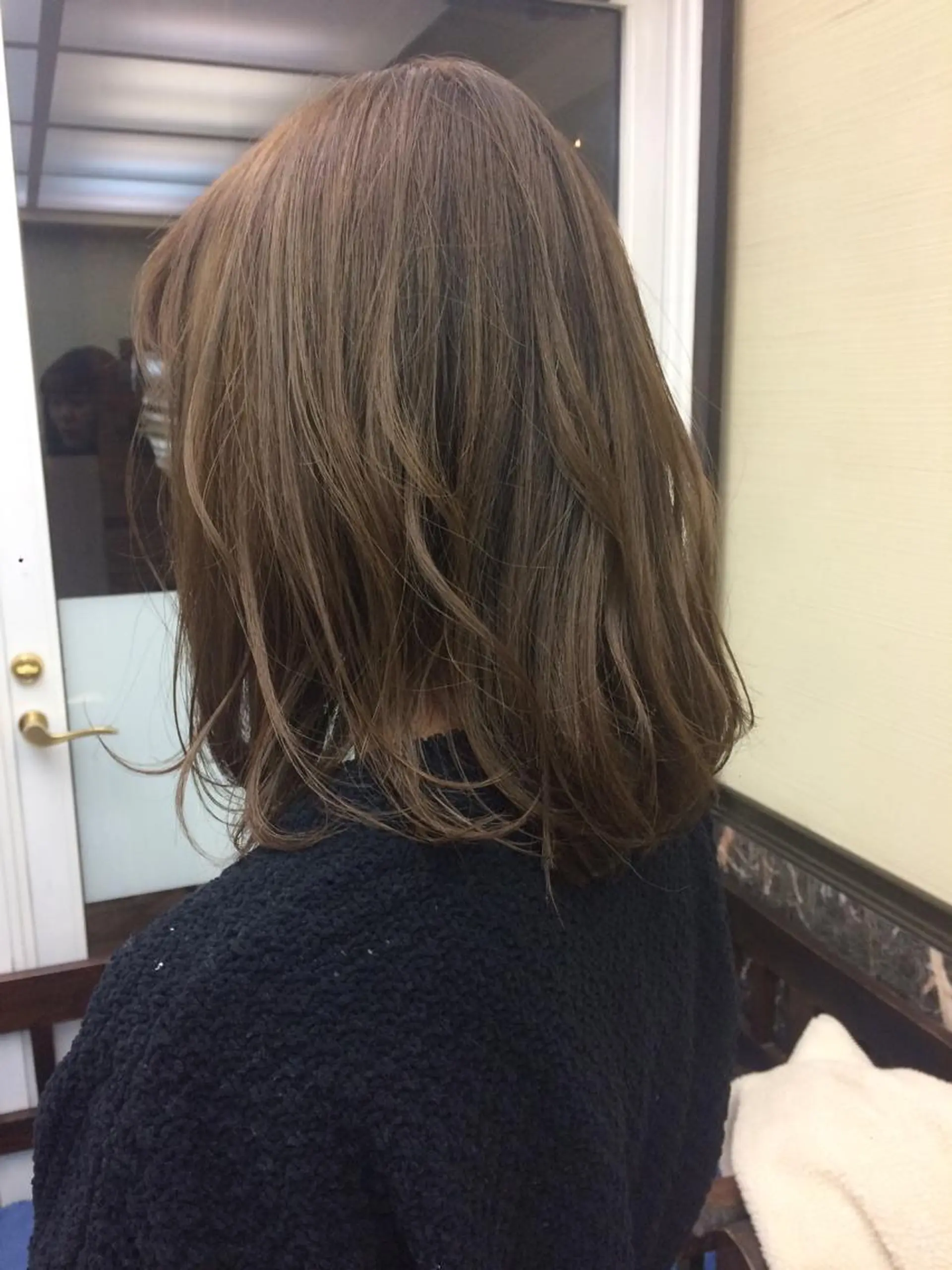 カラー ショコラグレージュ グレージュ カット ヘアカラー GranCieux 水戸/まつパ🧡黒柳のマツエク・マツパデザイン