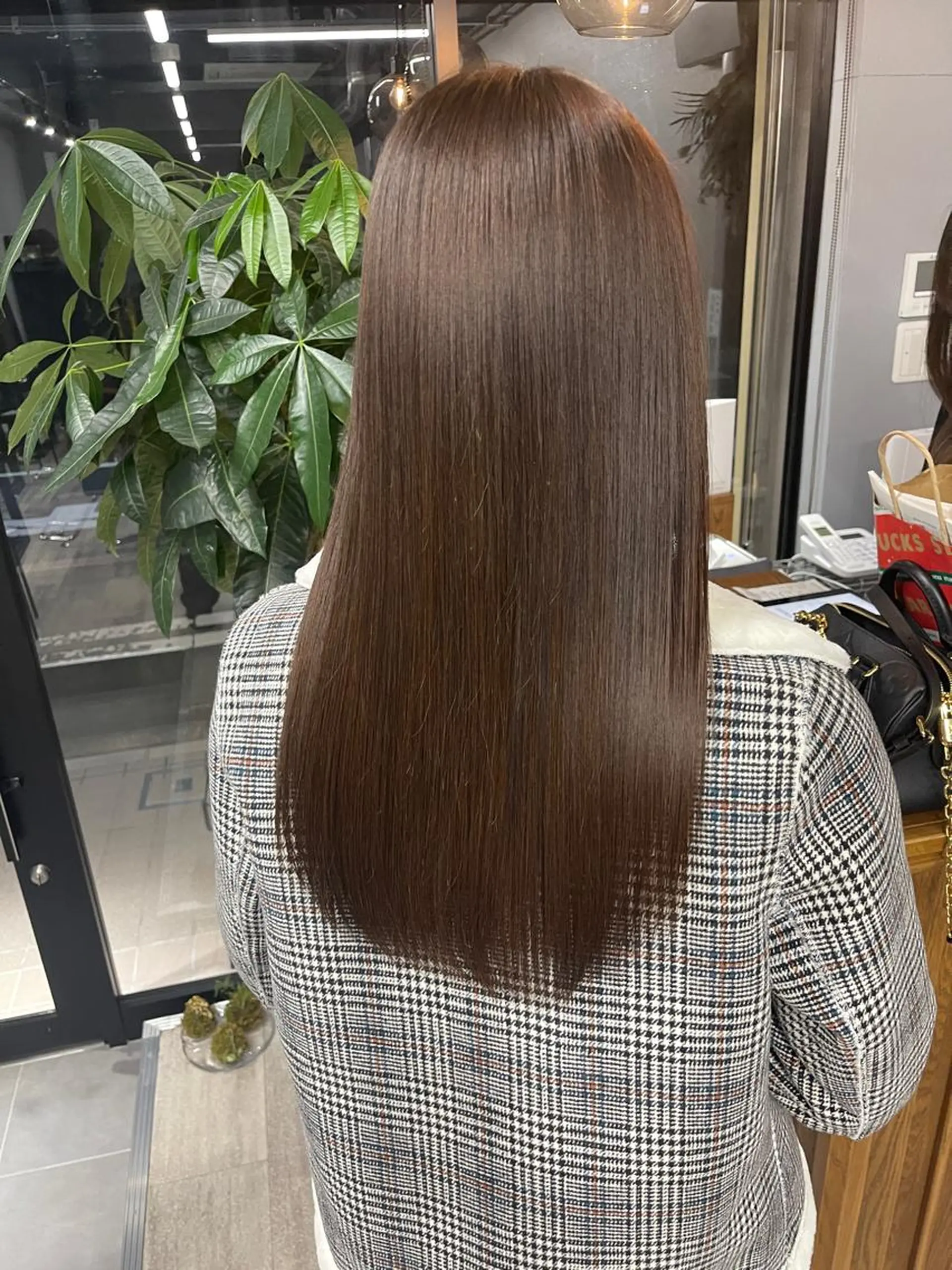 セミロング ヘアカラー トリートメント darts所属・松永 雄樹のヘアスタイル