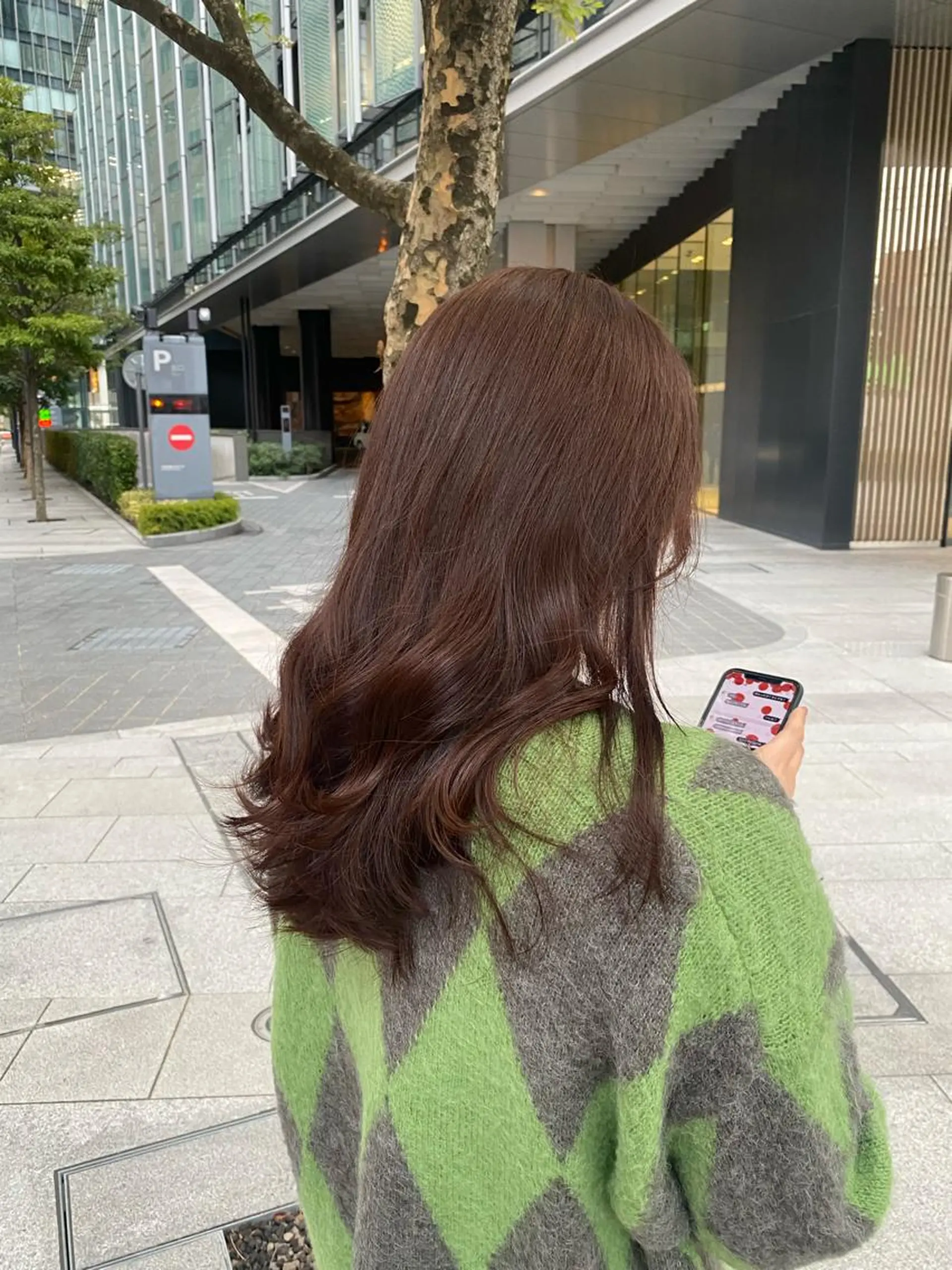 ロング 卒業式のヘアスタイル カットモデル/ 透明感ヘア/成瀬裕介のヘアスタイル