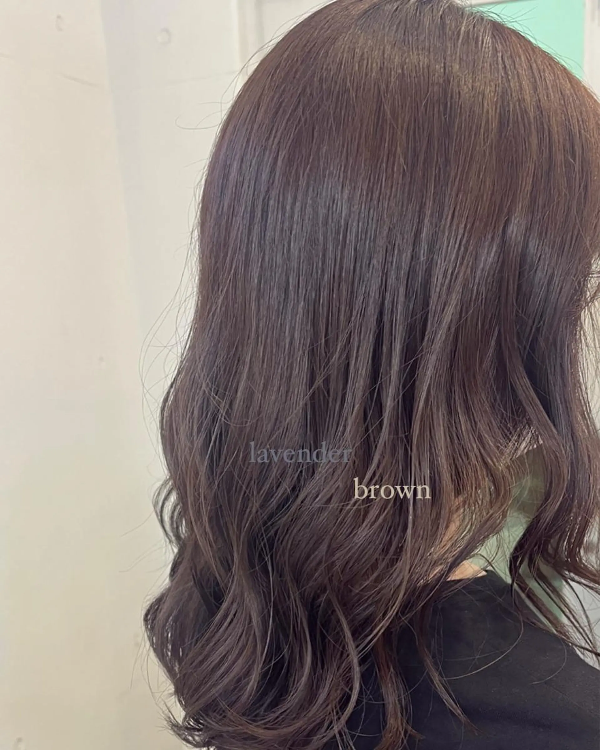 ミディアム カラー カット ヘアカラー トリートメント mizuho🐈⬛ 艶髪¦ダークトーンのヘアスタイル