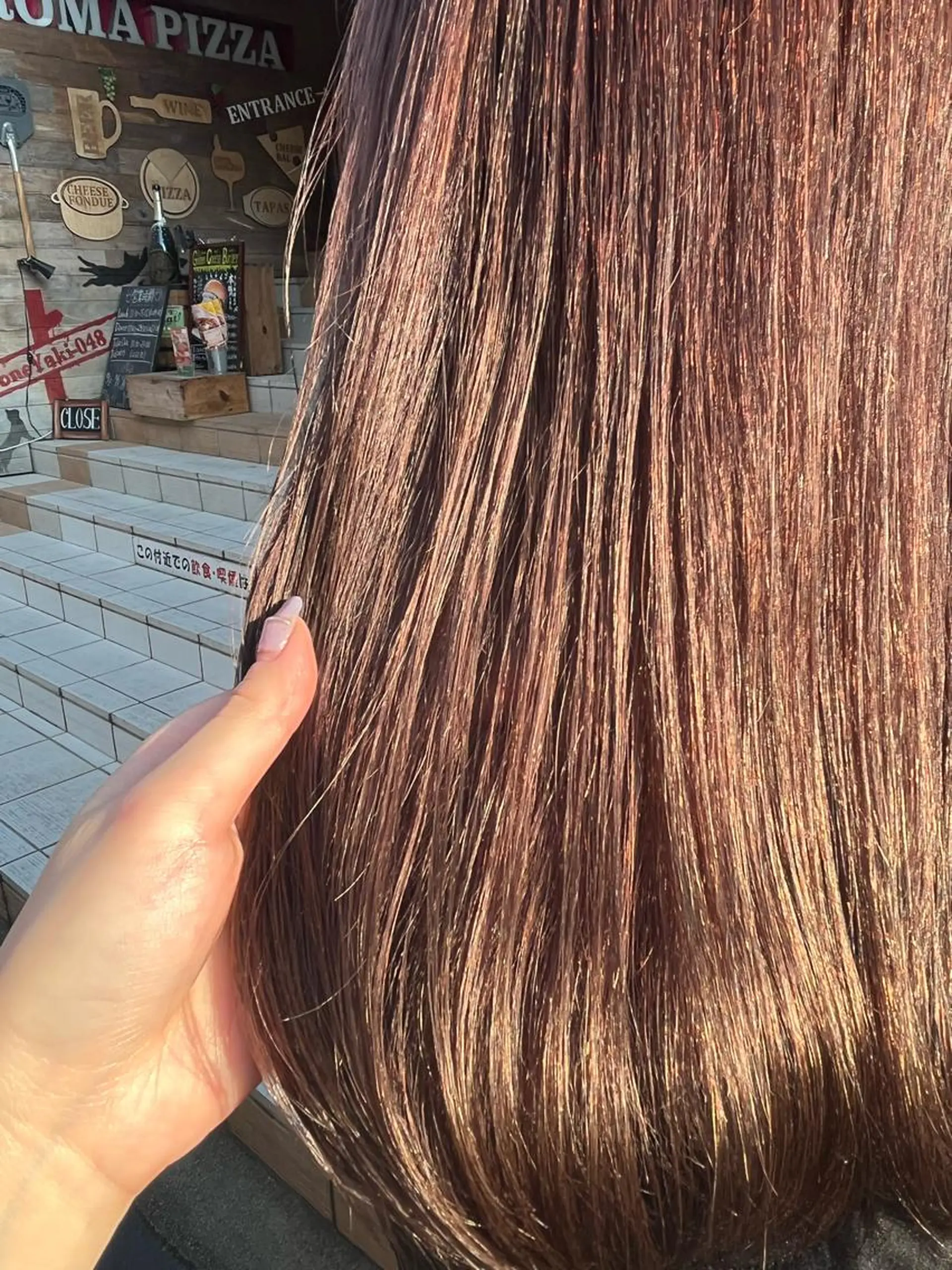 ミディアム カラー ハイトーン/レイヤー 💜Akaneのヘアスタイル