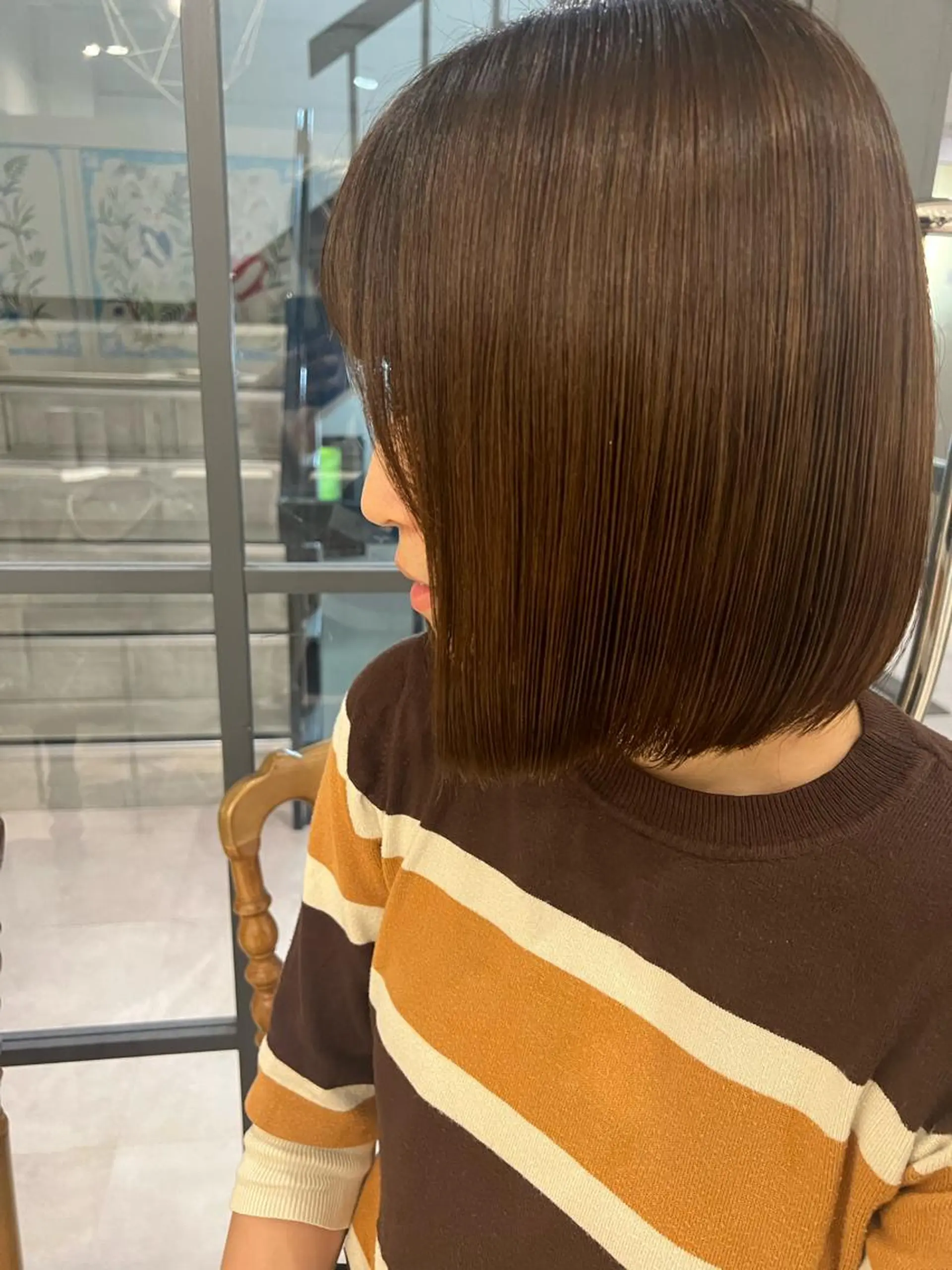 ショート ミカ/名駅/レイヤー /ブリーチなしカラーのヘアスタイル