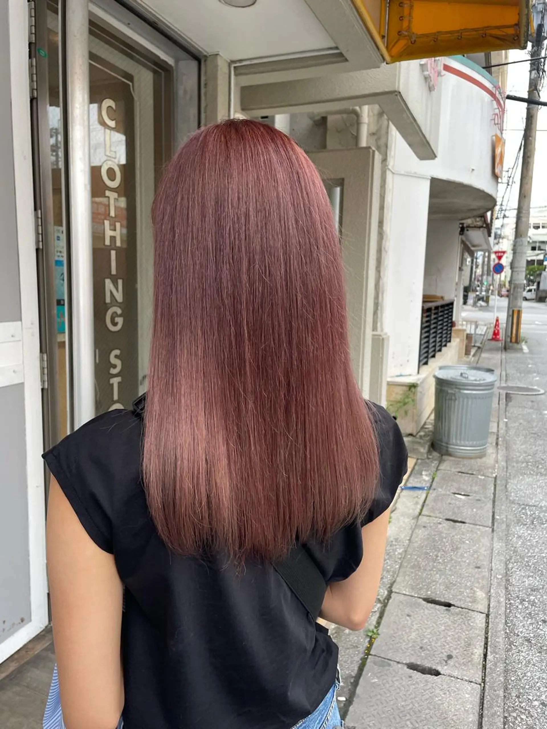 セミロング カラー ヘアカラー miloc那覇 MIKUのヘアスタイル