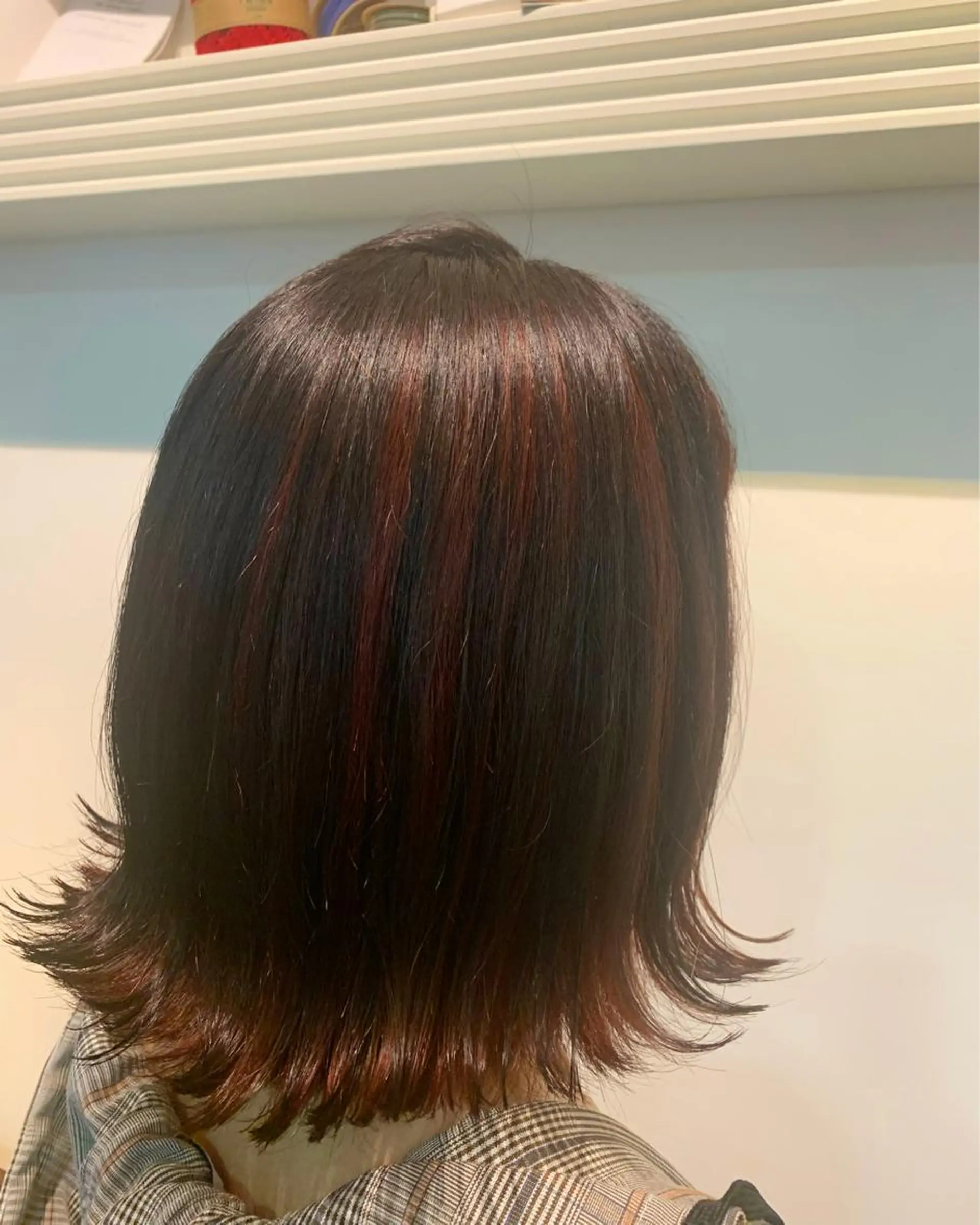 ショート アッシュ アッシュブラウン ヘアカラー トリートメント ヘッドスパ ヘアセット 山口 竣也のヘアスタイル