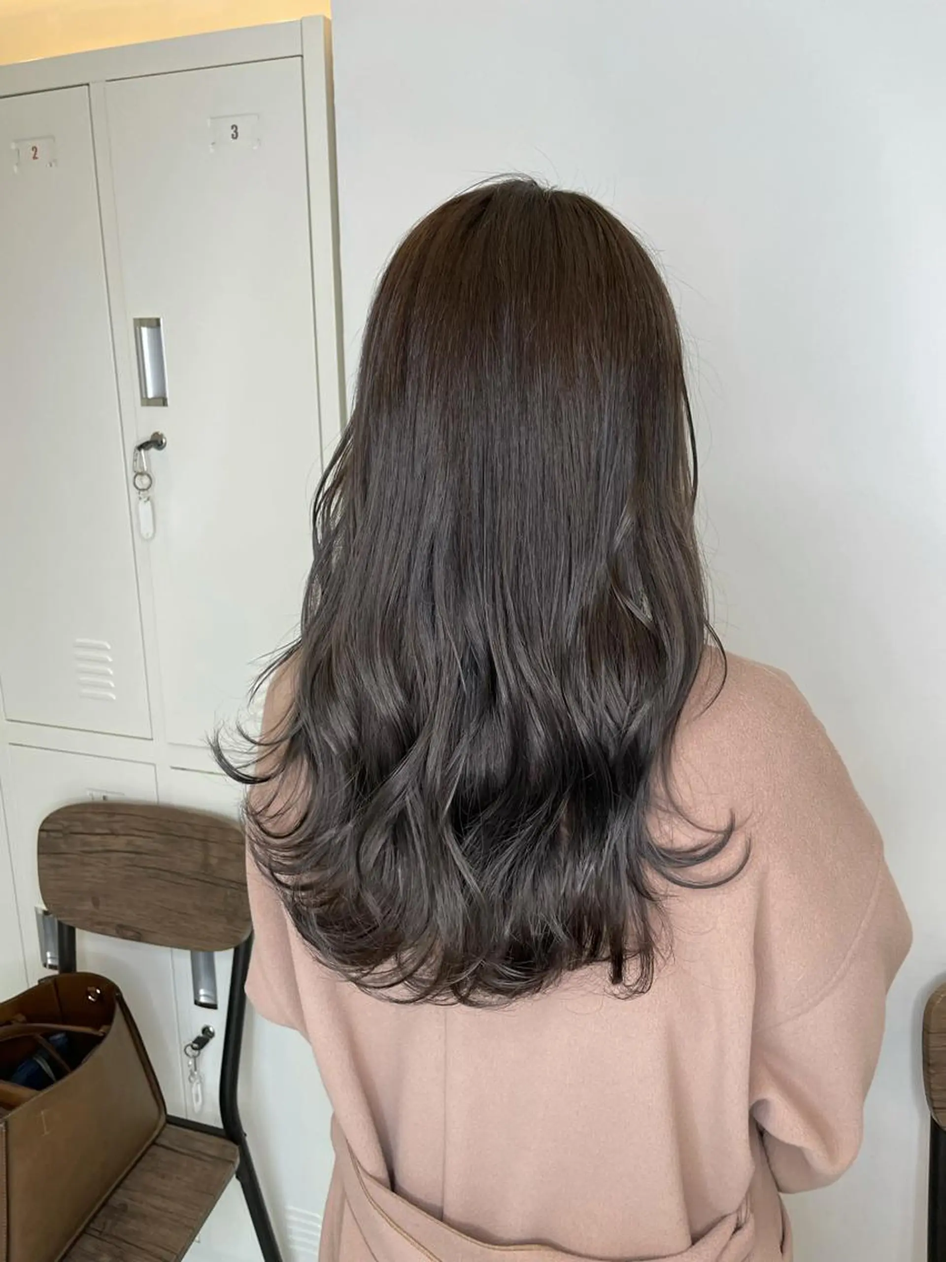 セミロング カラー ヘアカラー トリートメント 🌻透明感韓国🌻 横山隆之介のヘアスタイル