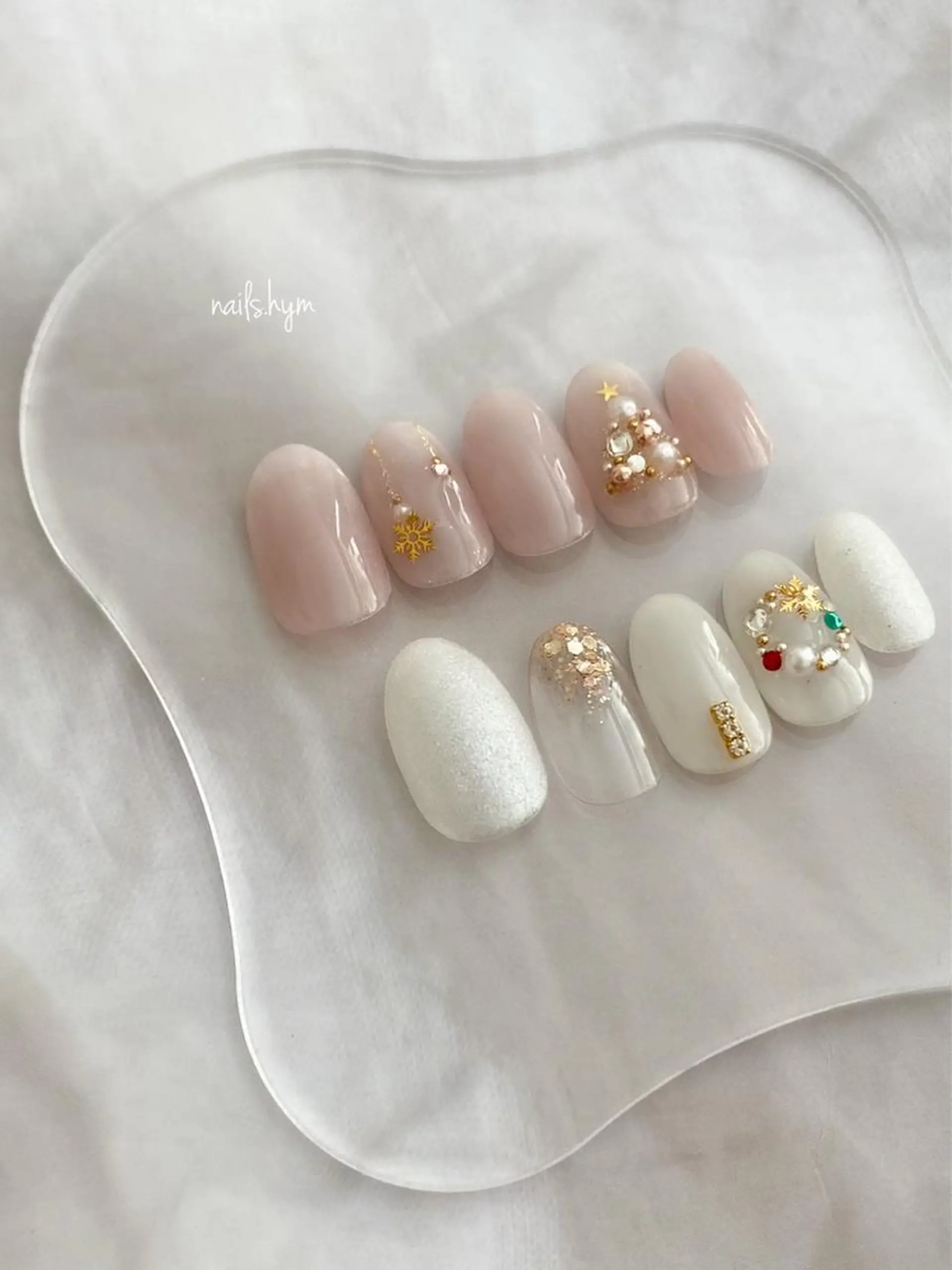 ネイル ジェルネイル グラデーション キラキラネイル 韓国ネイル ニュアンスネイル nails. hymのネイルデザイン