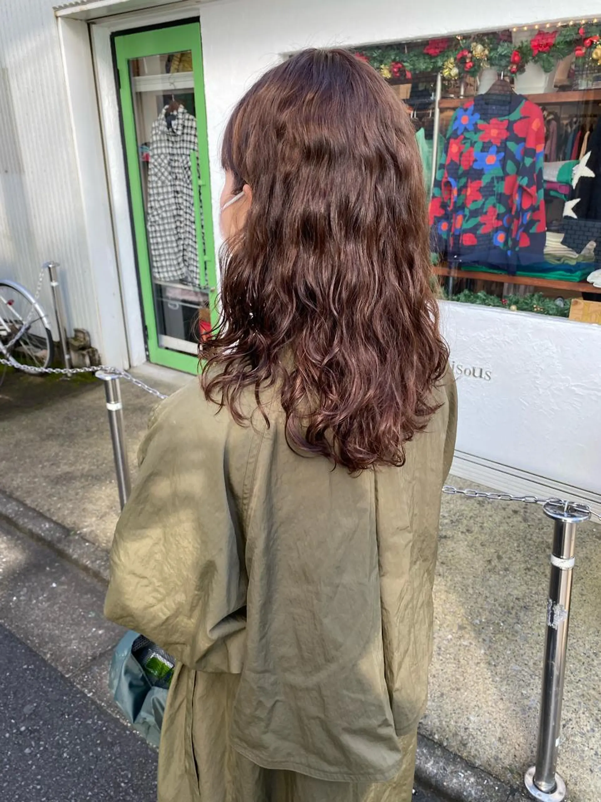 ミディアム パーマ カット パーマ 西山梨々/ボブ/ ショート/レイヤーのヘアスタイル