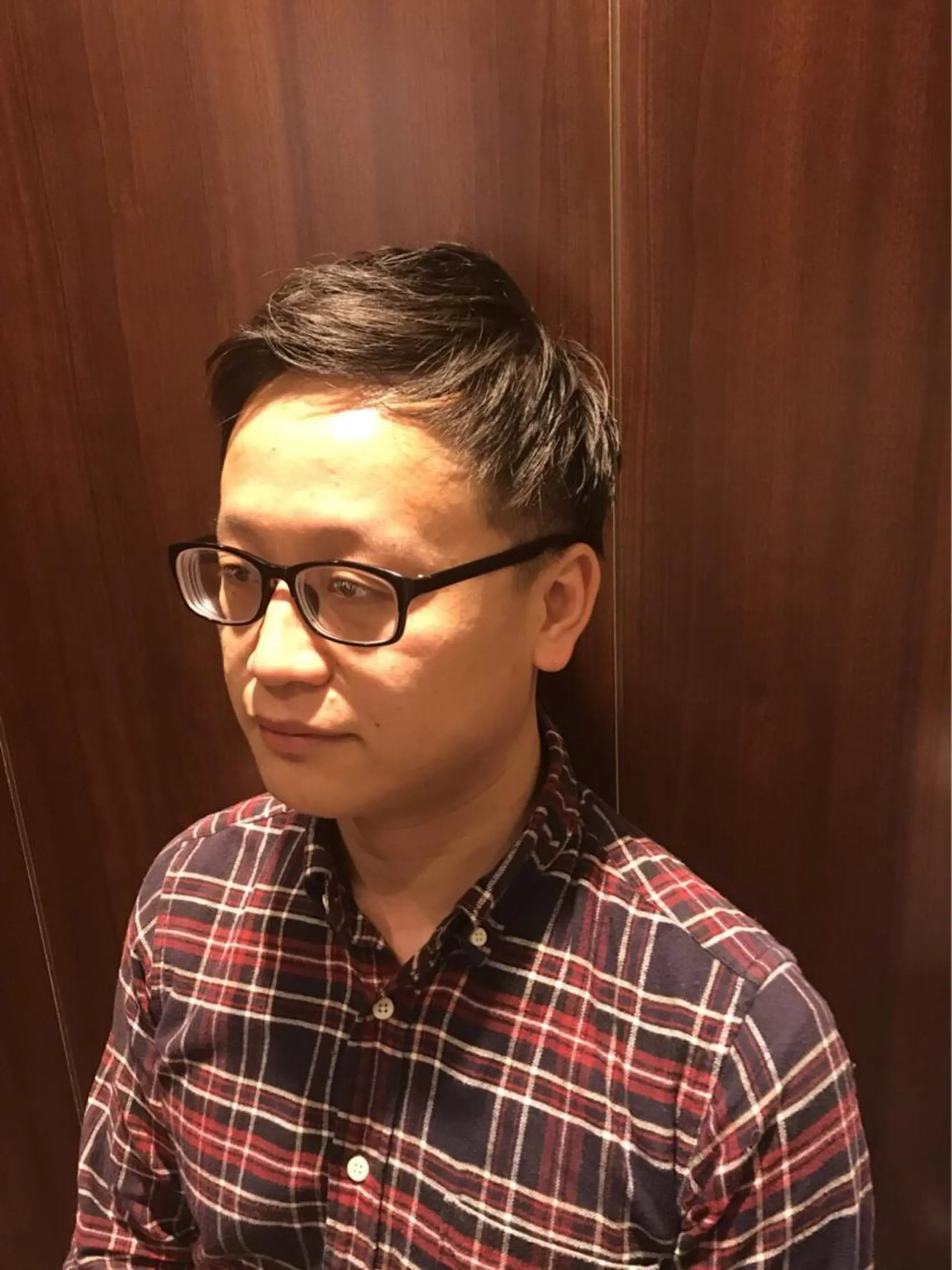 ショート プレミアムバーバー銀座所属・河西 澪花12/6御茶ノ水のヘアスタイル