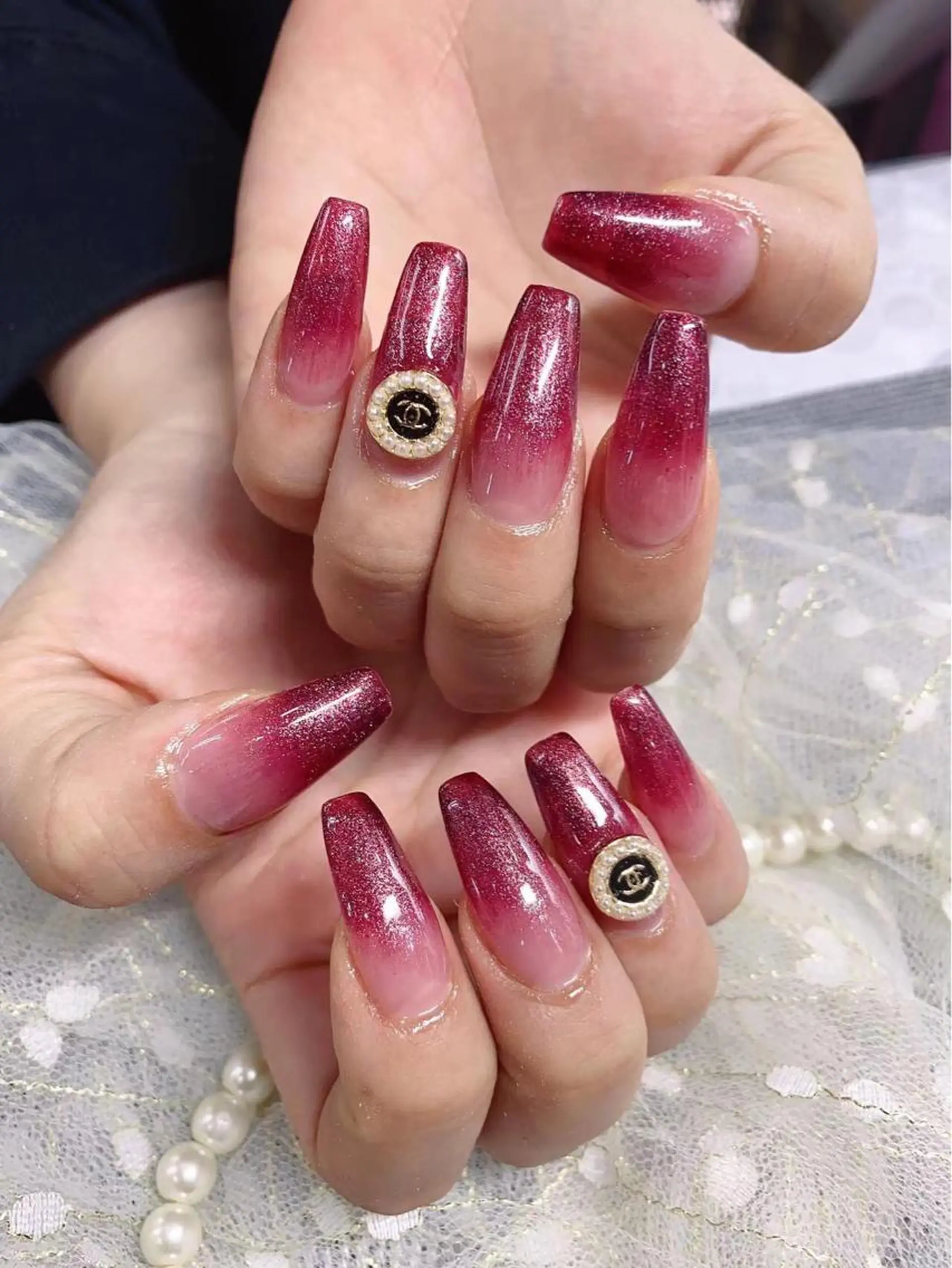 ネイル ラベンダー💖日暮里 ルル💖ネイルのネイルデザイン